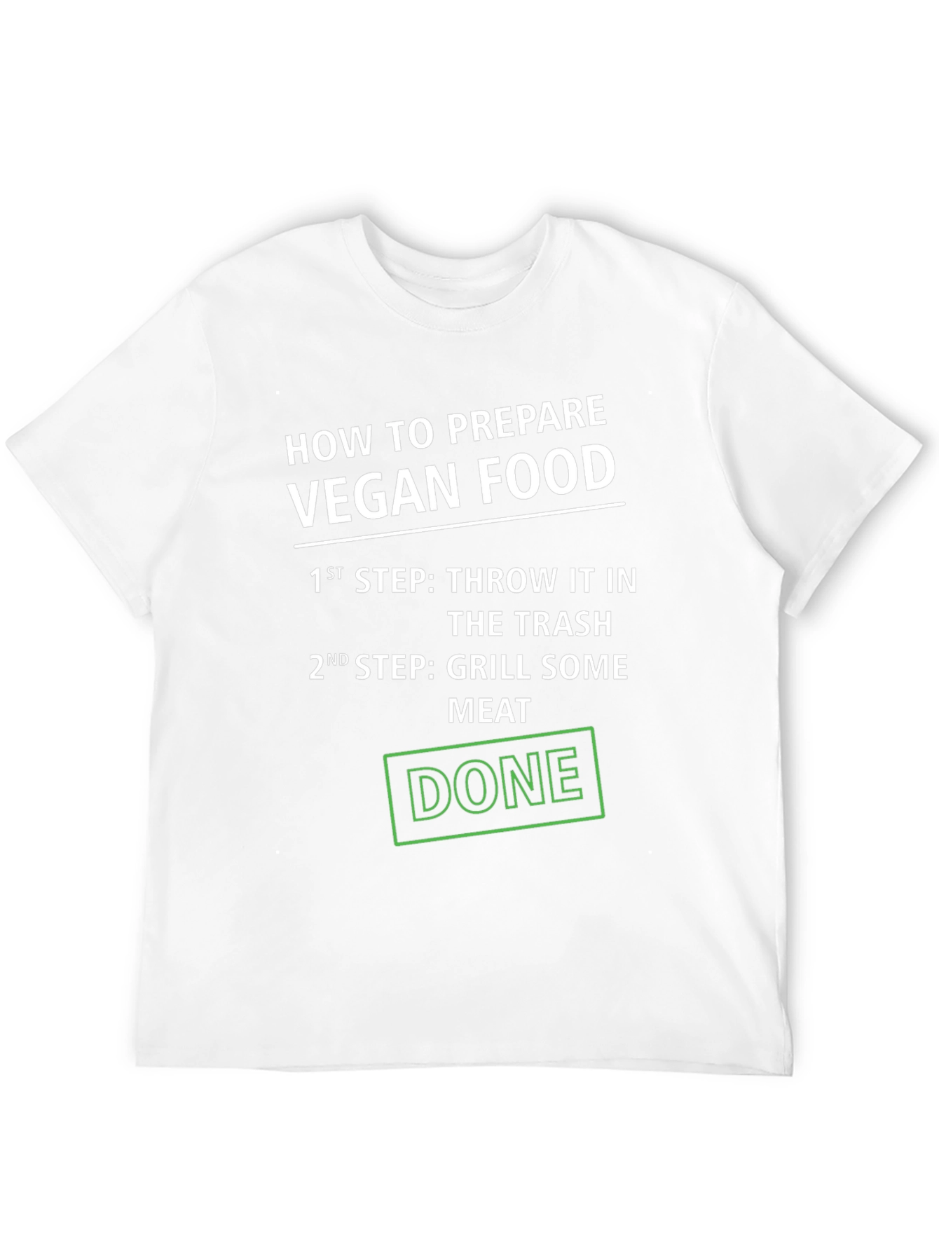 Vegan Food Prep Funny T-Shirt