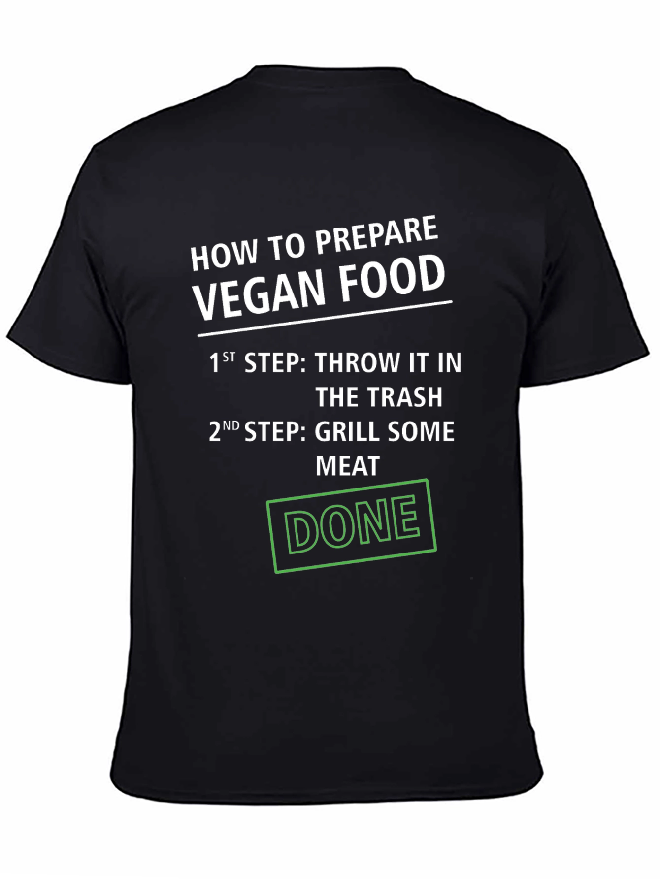 Vegan Food Prep Funny T-Shirt