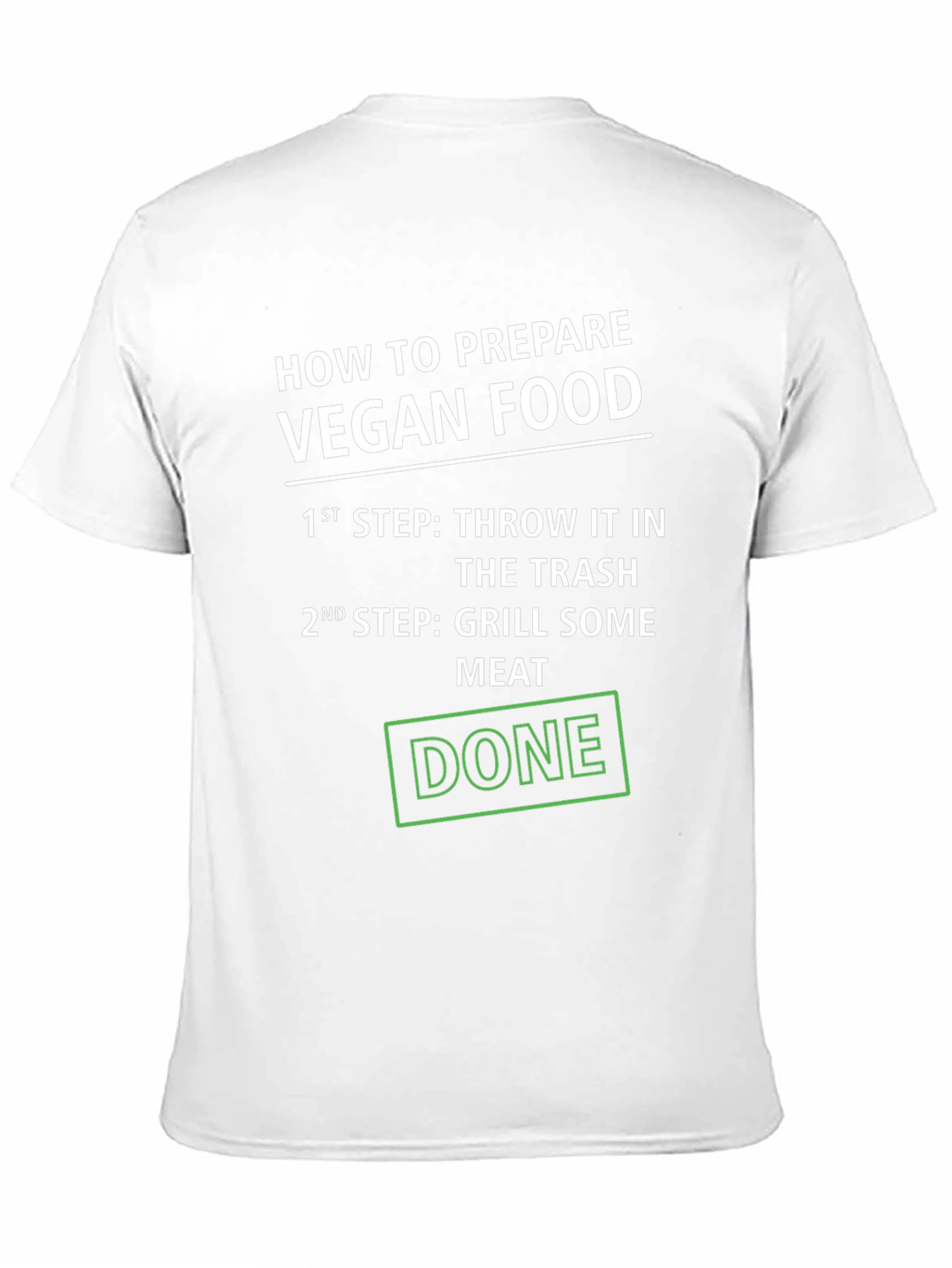 Vegan Food Prep Funny T-Shirt