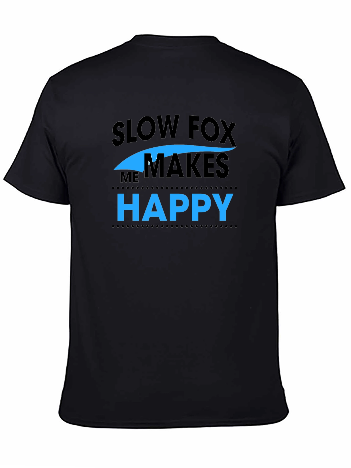 Slow Fox Makes Me Happy Graphic Tee