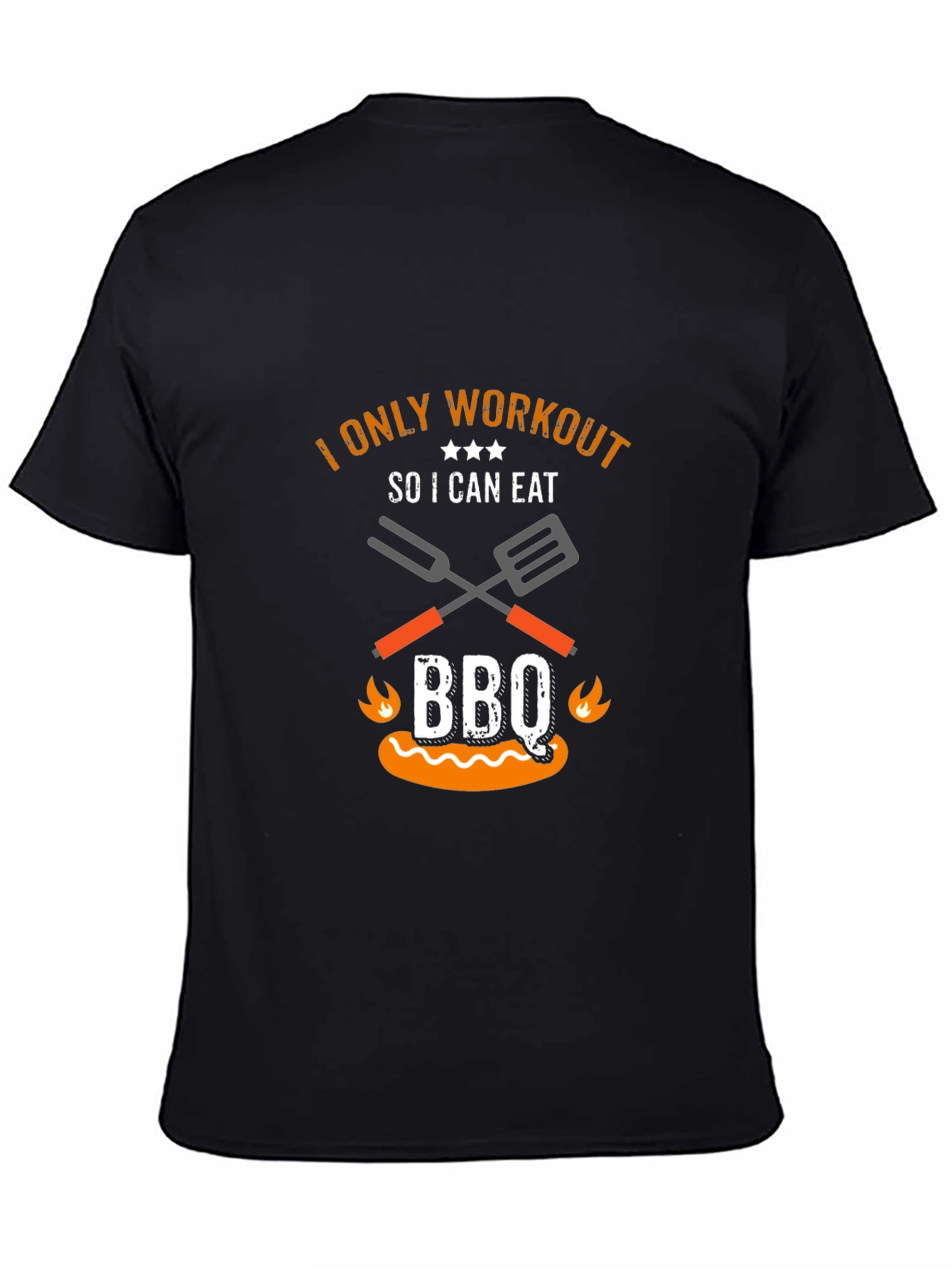 Funny BBQ Workout T-Shirt