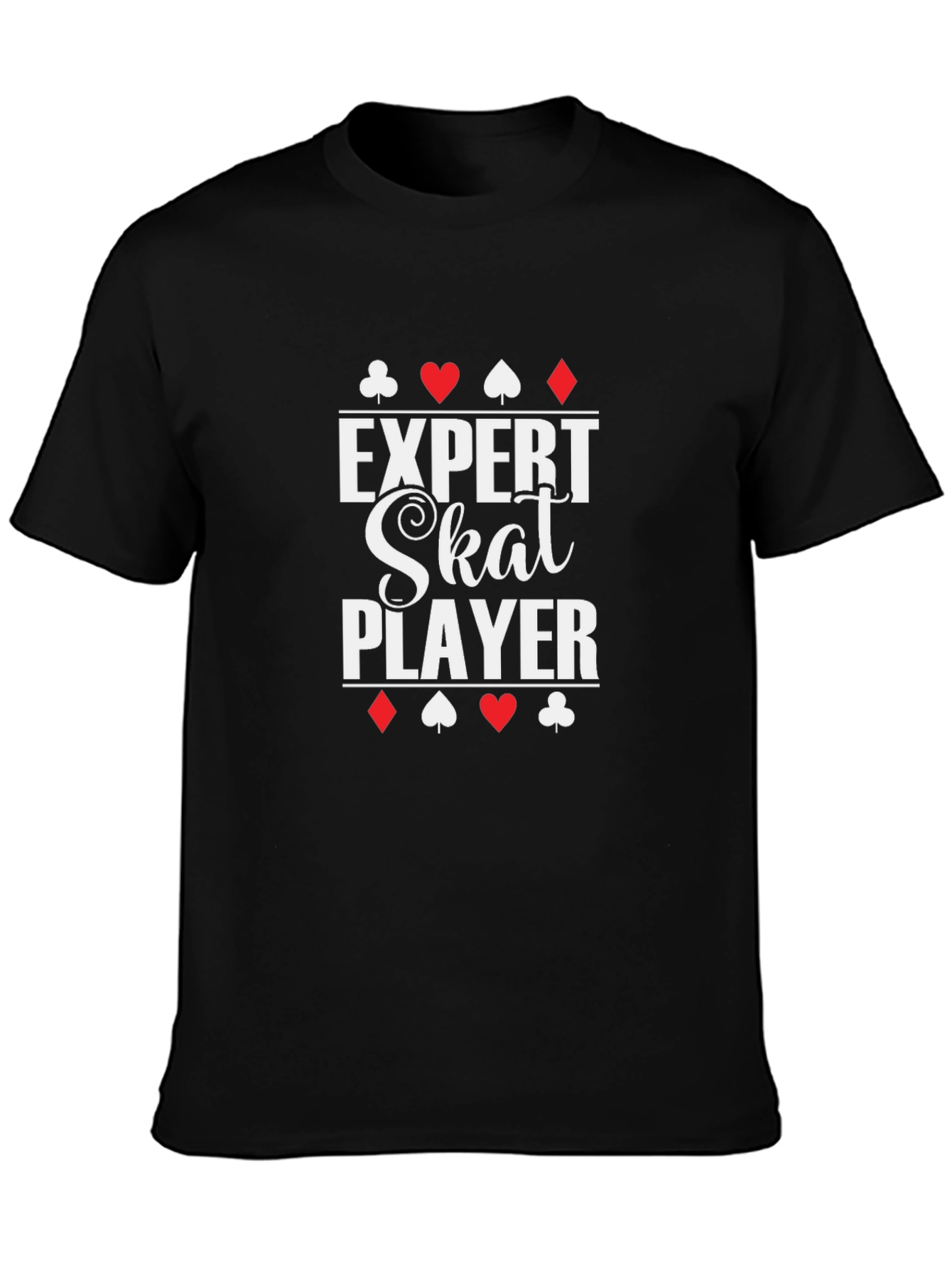 Expert Skat Player T-Shirt - Card Game Tee
