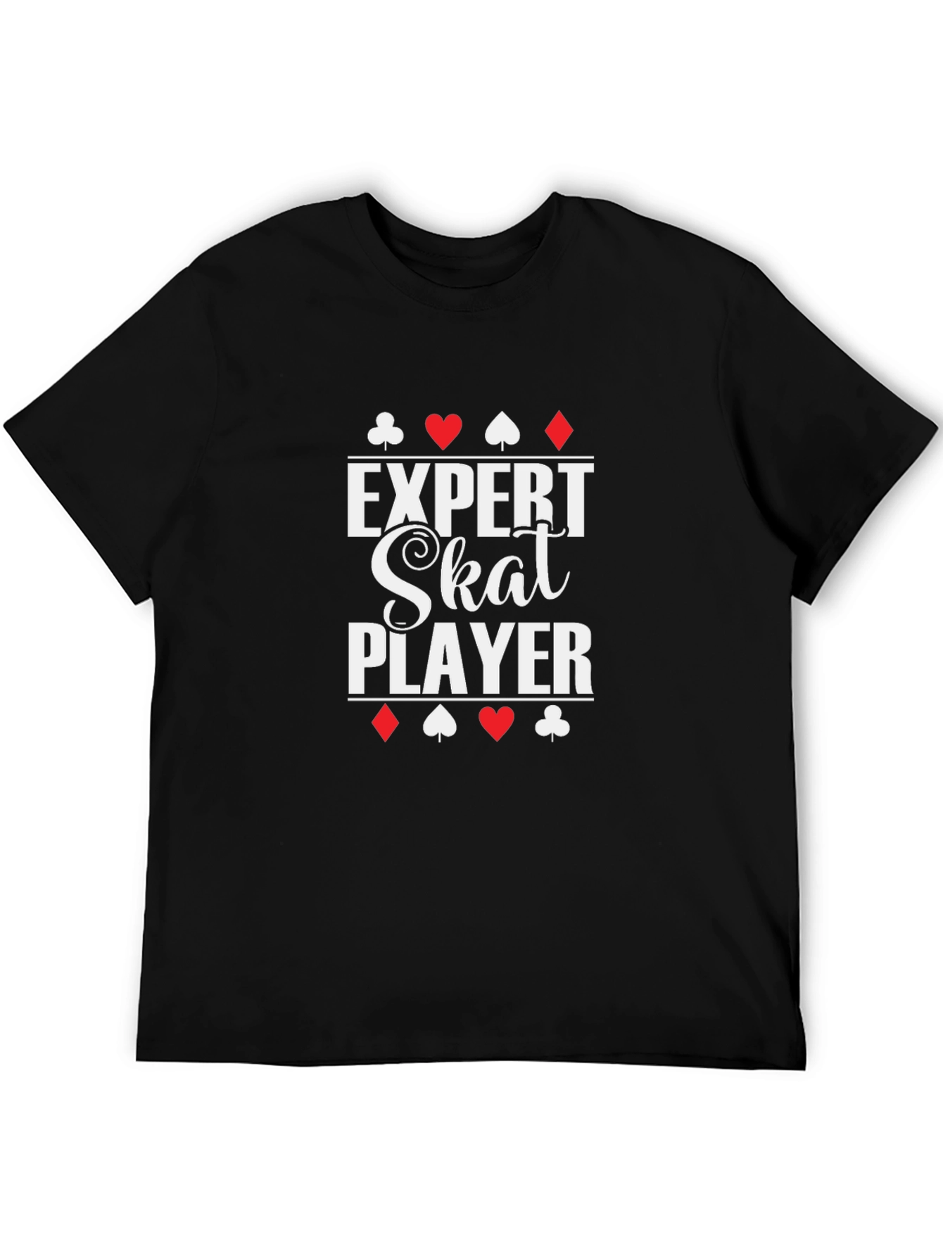 Expert Skat Player T-Shirt - Card Game Tee