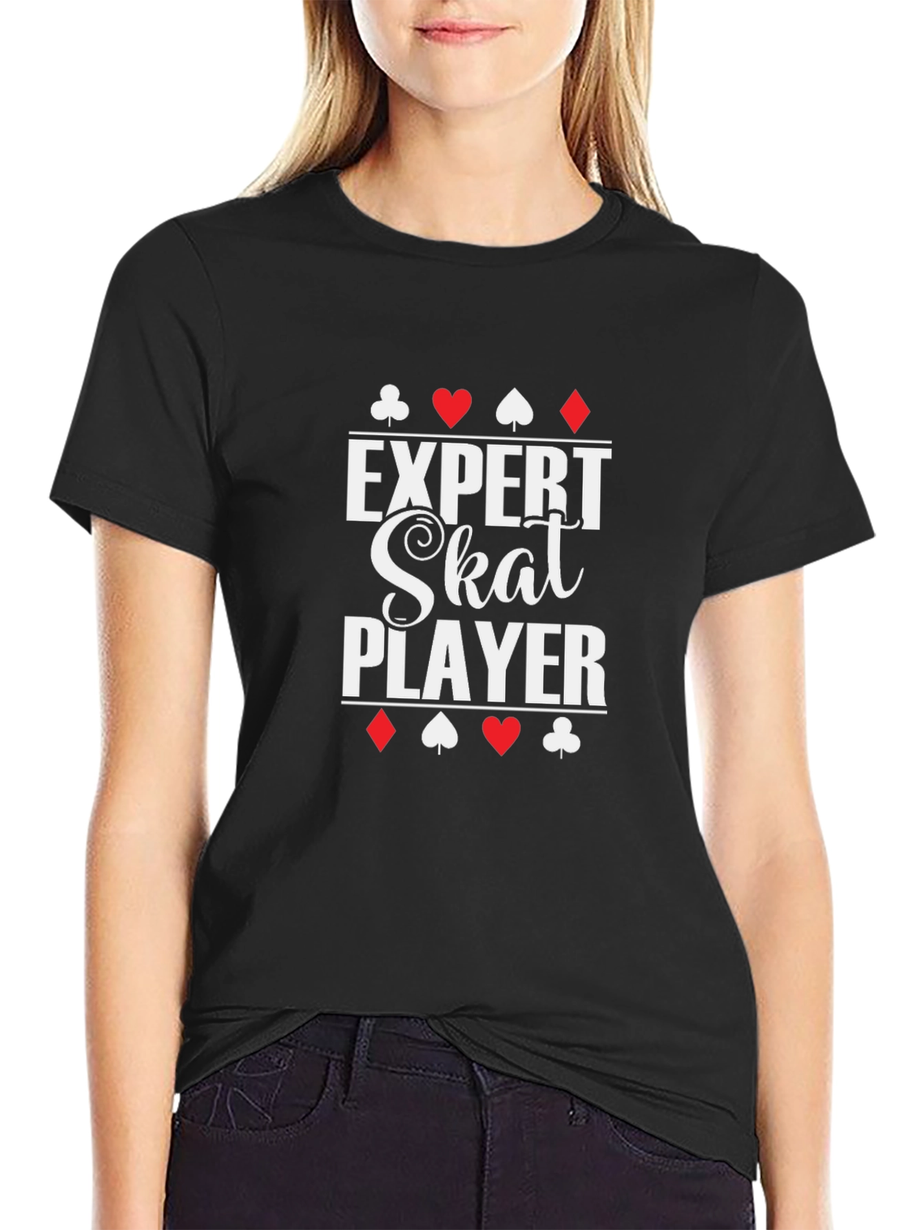 Expert Skat Player T-Shirt - Card Game Tee