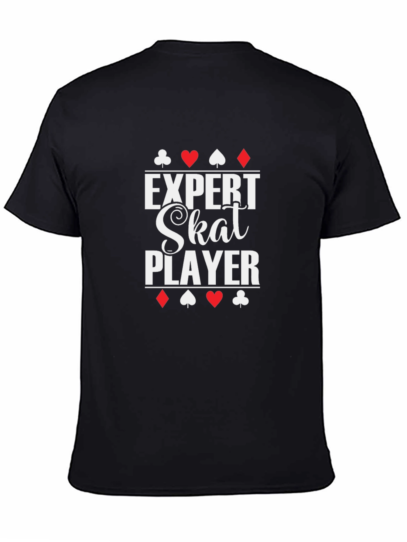 Expert Skat Player T-Shirt - Card Game Tee