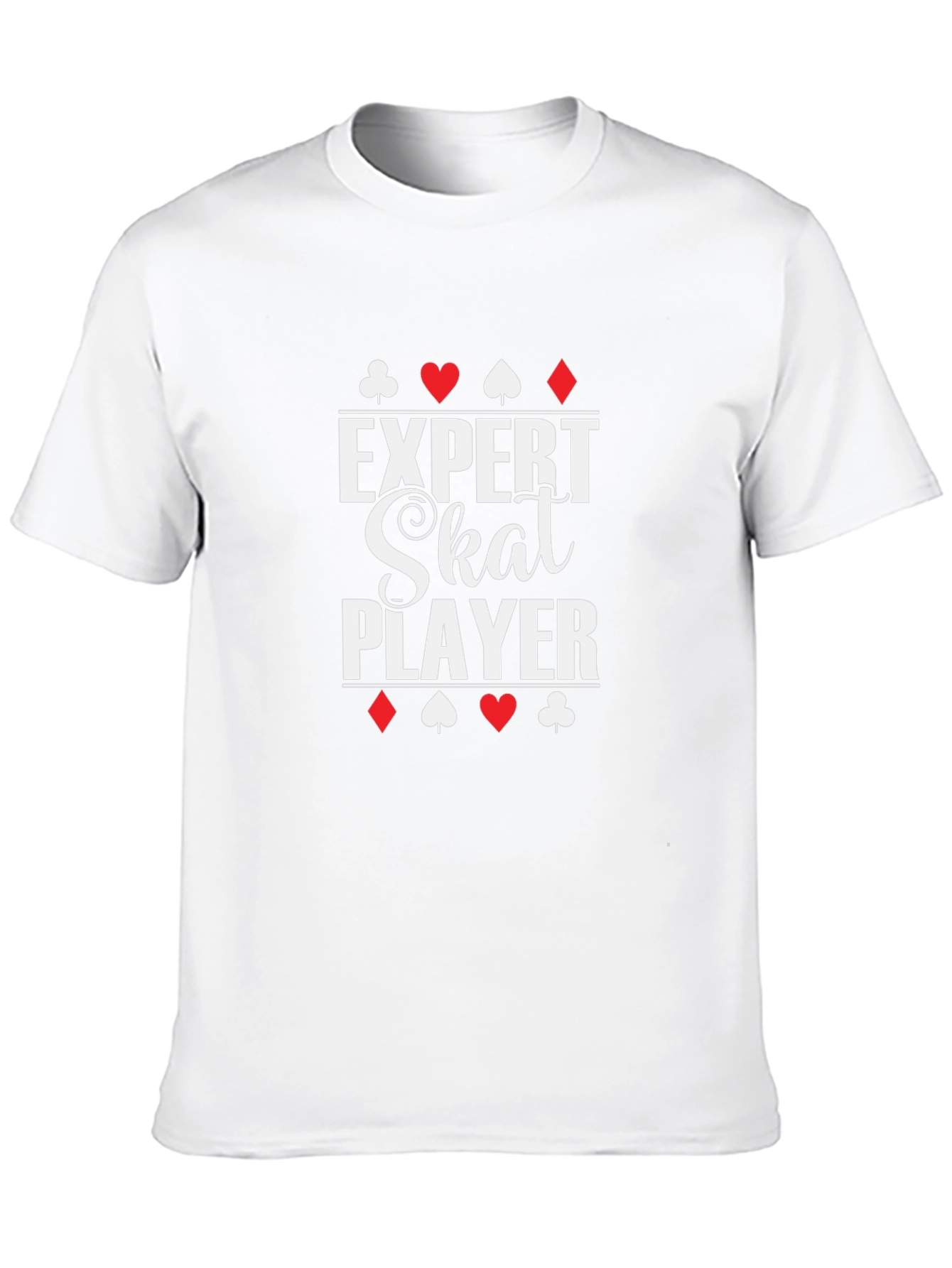 Expert Skat Player T-Shirt - Card Game Tee