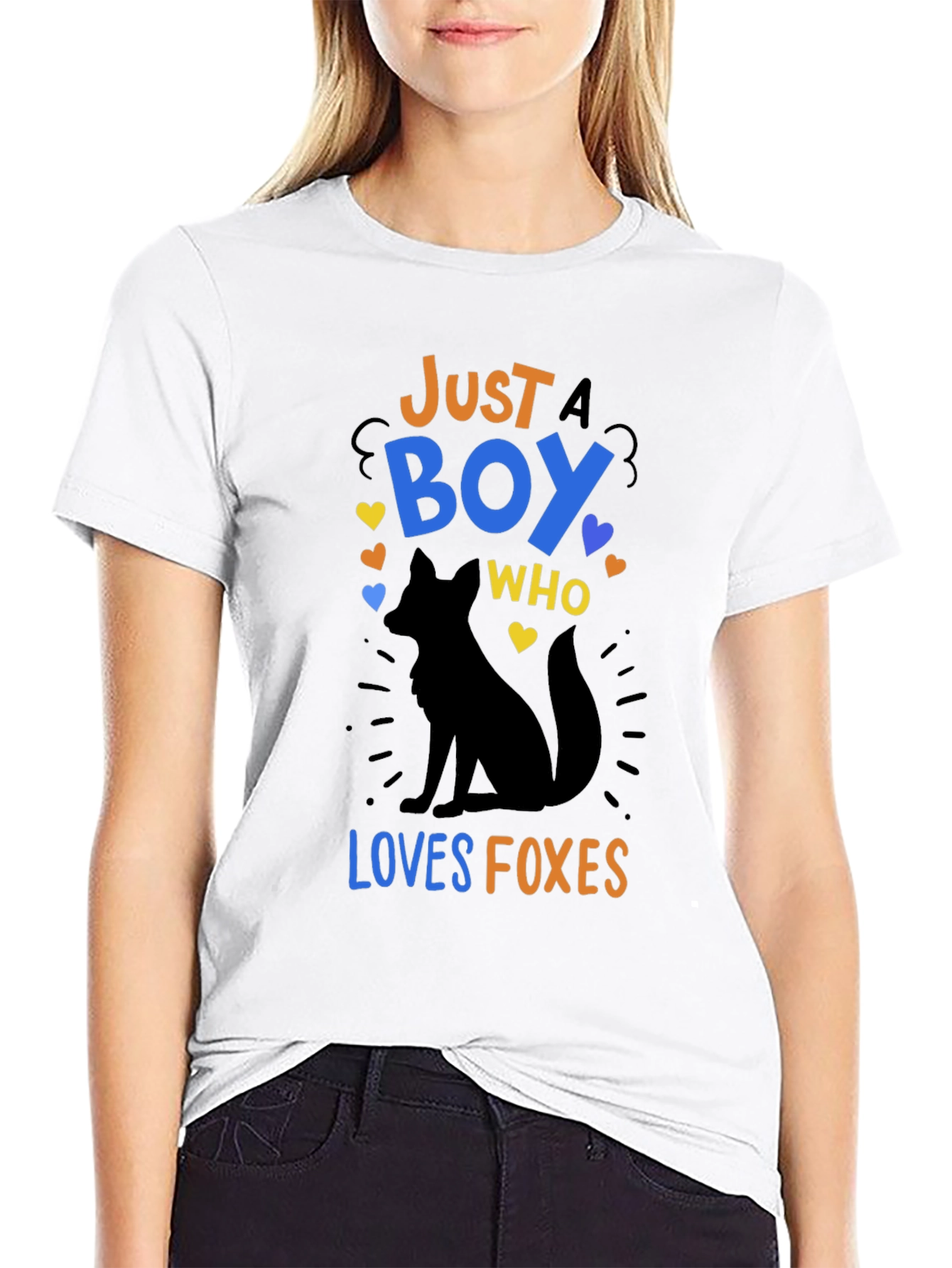 Just A Boy Who Loves Foxes T-Shirt