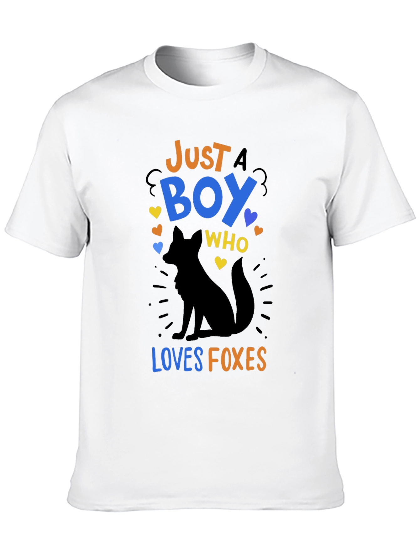 Just A Boy Who Loves Foxes T-Shirt