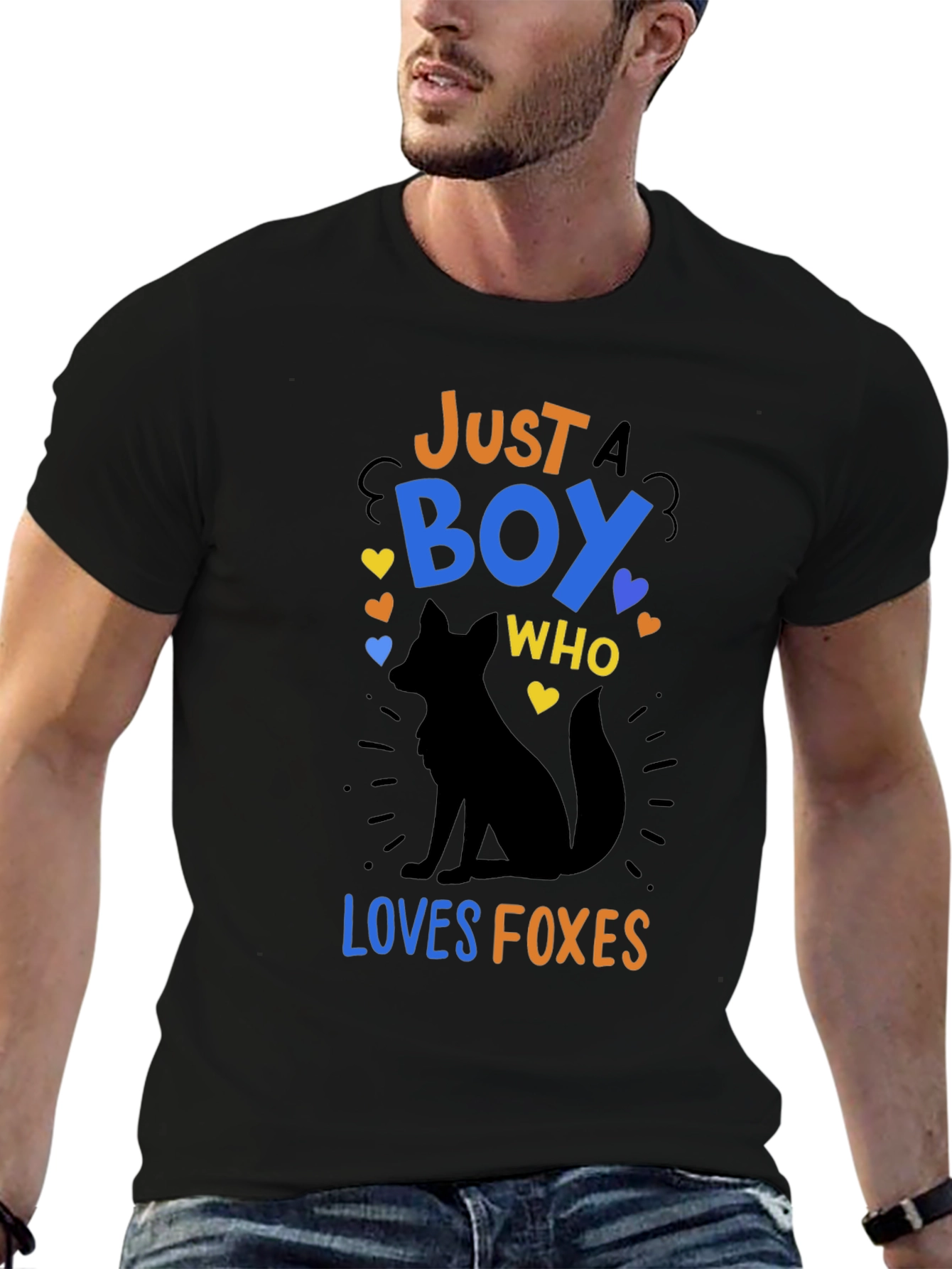 Just A Boy Who Loves Foxes T-Shirt