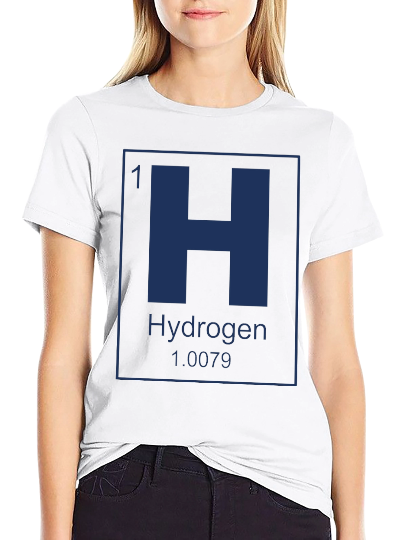 Hydrogen Periodic Table T-Shirt - Science Tee