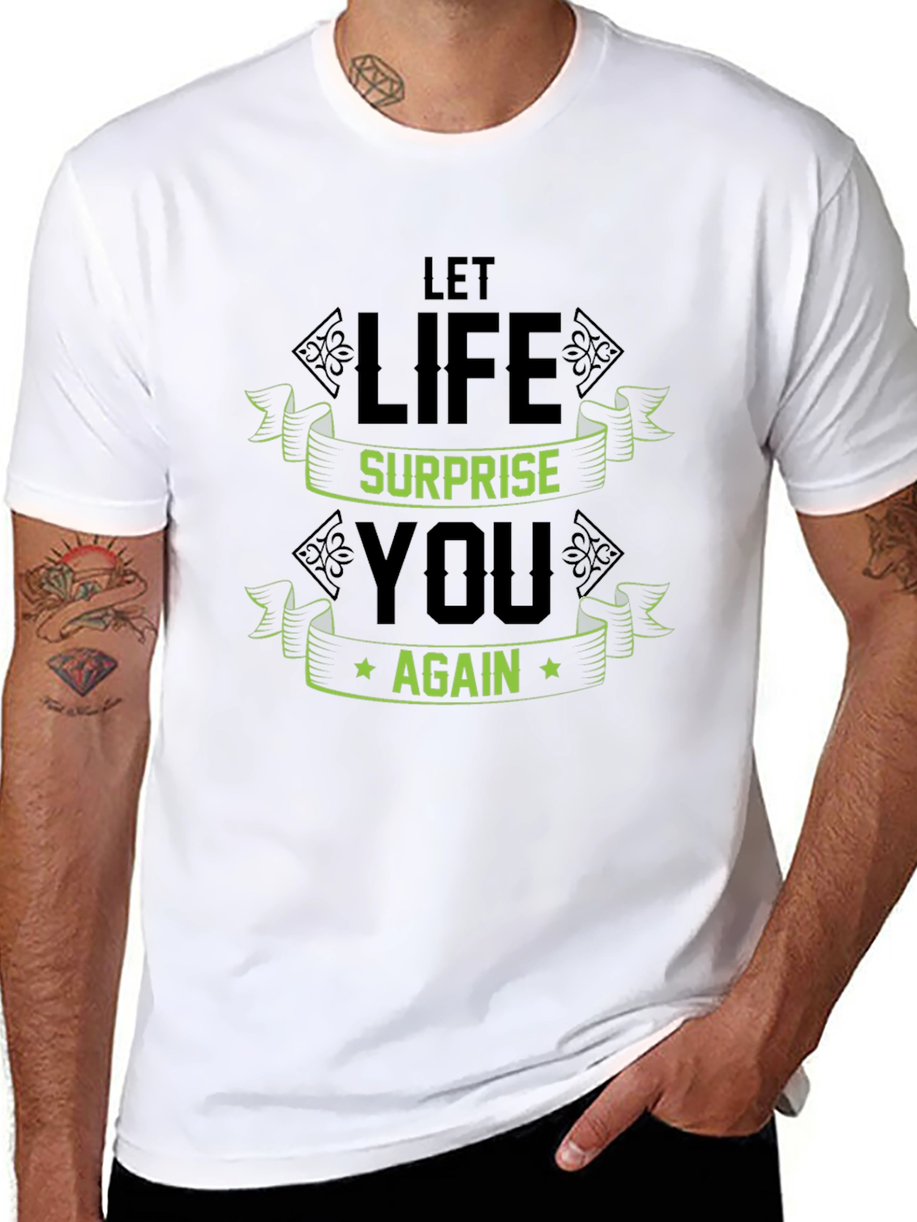 Let Life Surprise You Again Graphic Tee