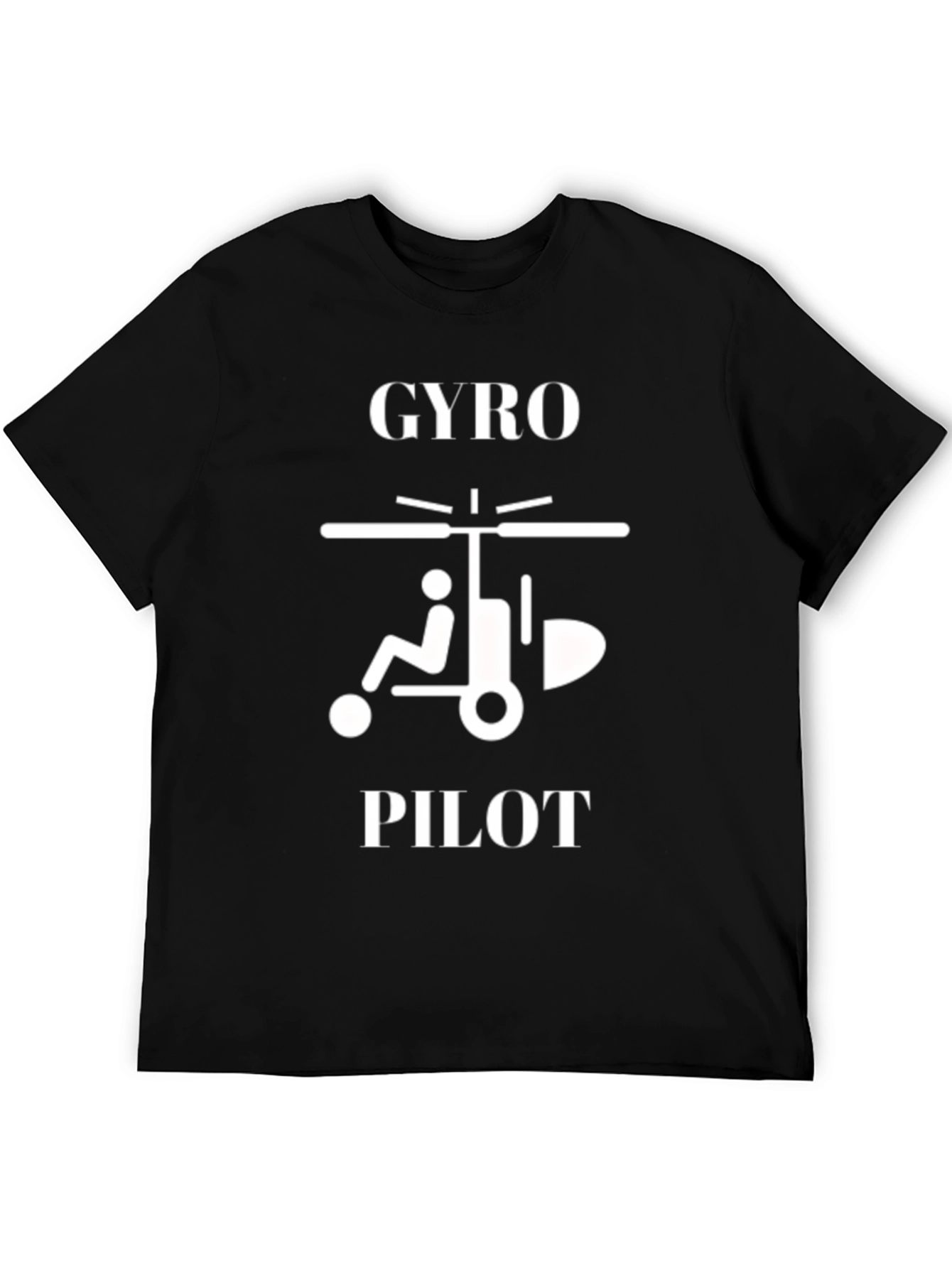 Gyro Pilot Graphic T-Shirt - Aviation Enthusiast Tee