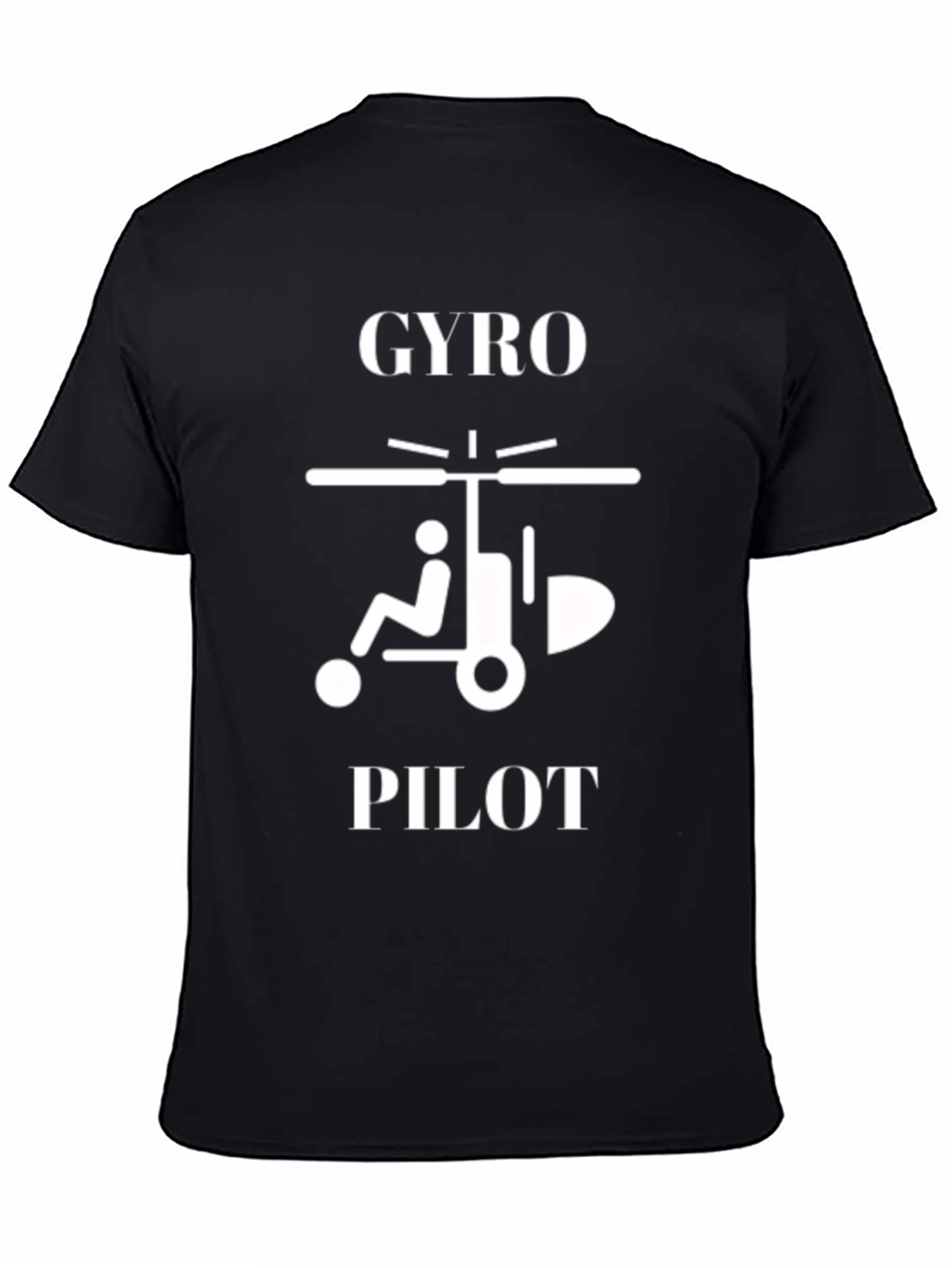 Gyro Pilot Graphic T-Shirt - Aviation Enthusiast Tee