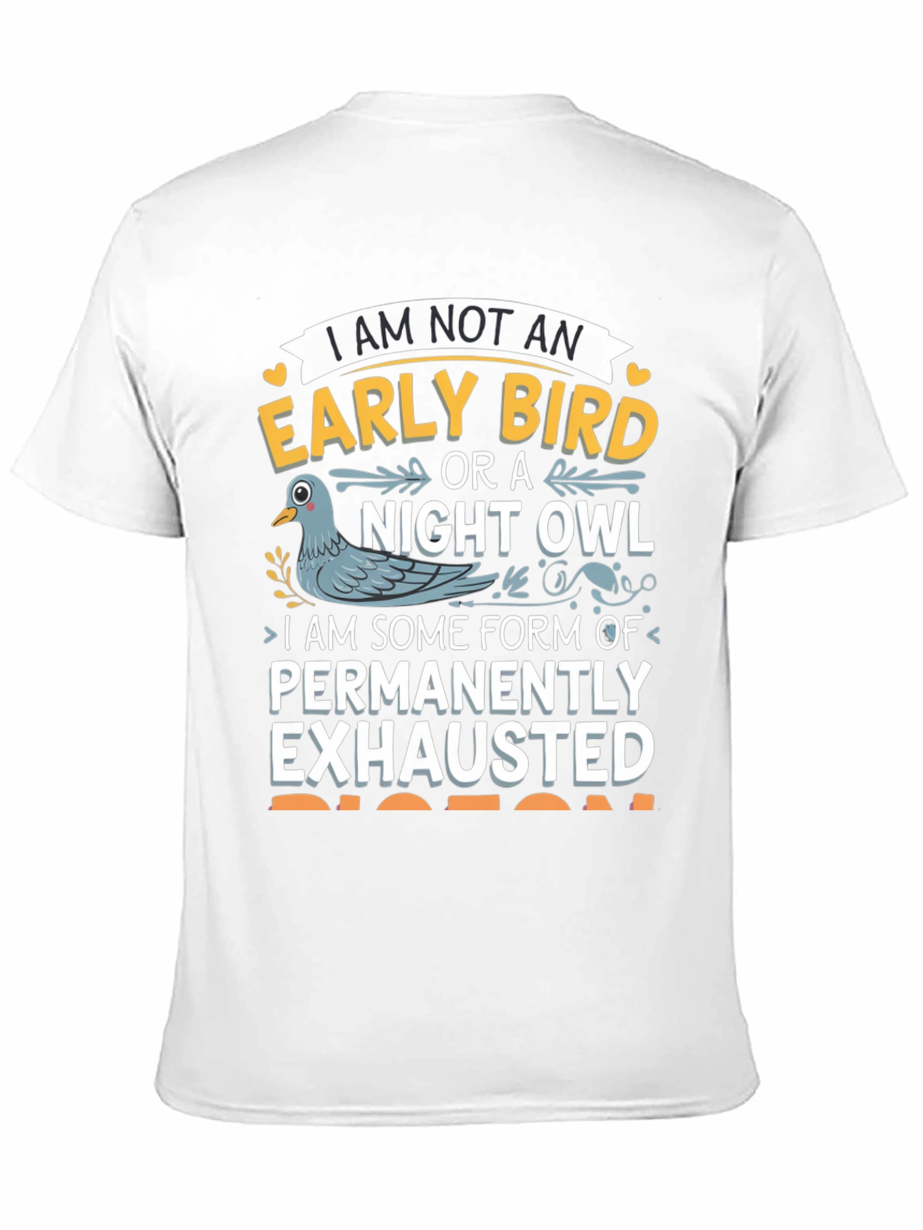 Permanently Exhausted Funny T-Shirt