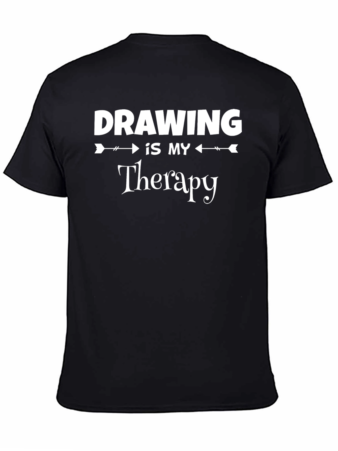 Drawing is My Therapy Graphic Tee