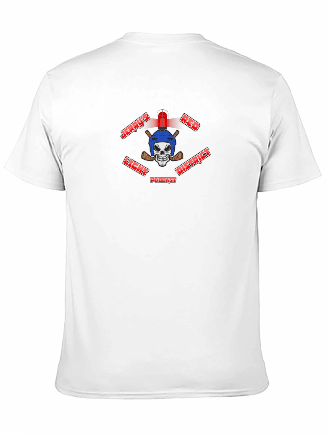 Jerrys Red Light District Podcast T-Shirt