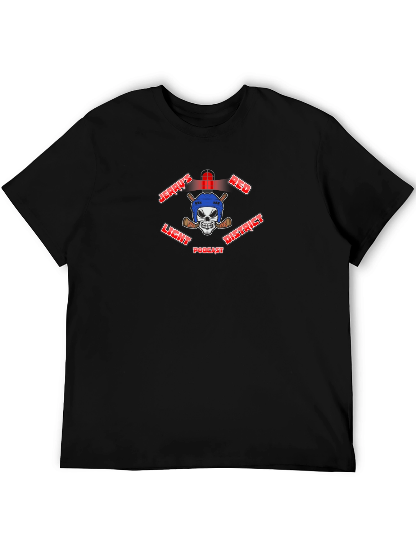 Jerrys Red Light District Podcast T-Shirt