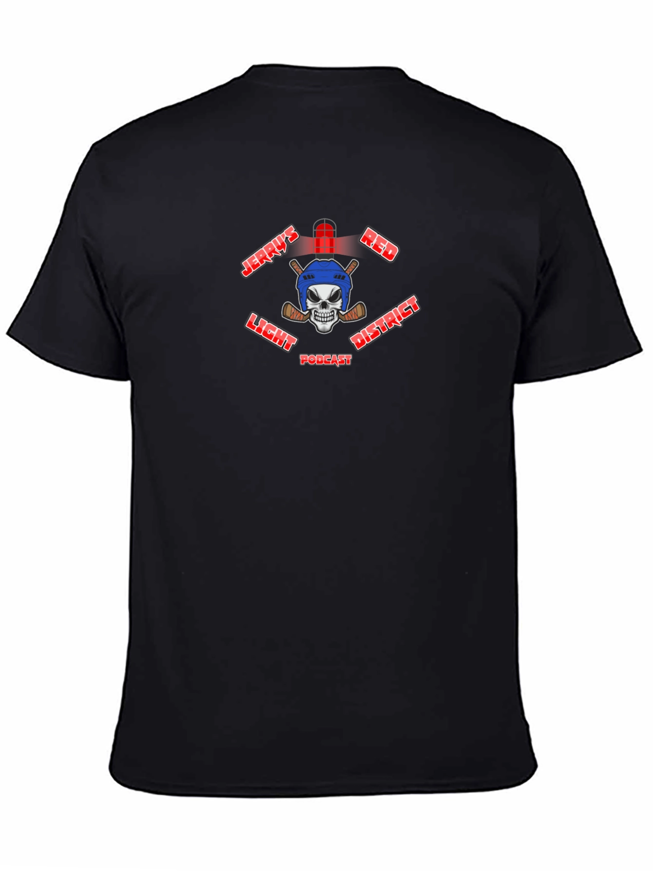 Jerrys Red Light District Podcast T-Shirt