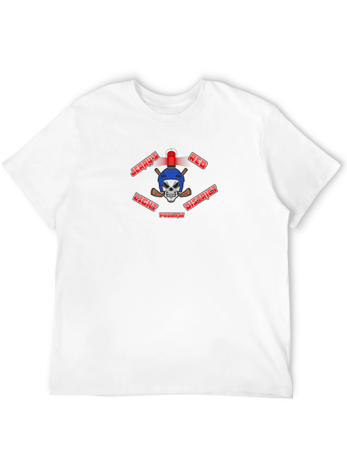 Jerrys Red Light District Podcast T-Shirt