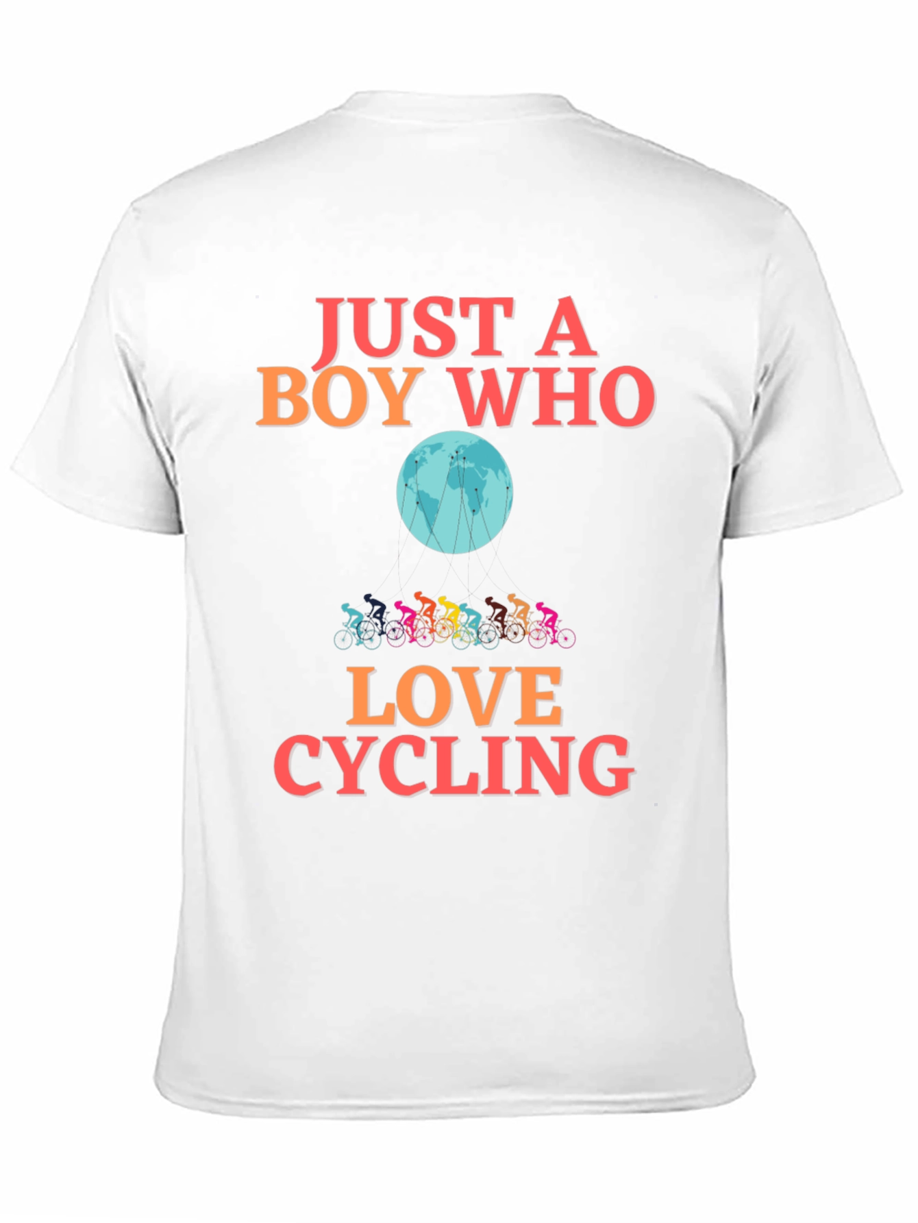 Just a Boy Who Loves Cycling T-Shirt