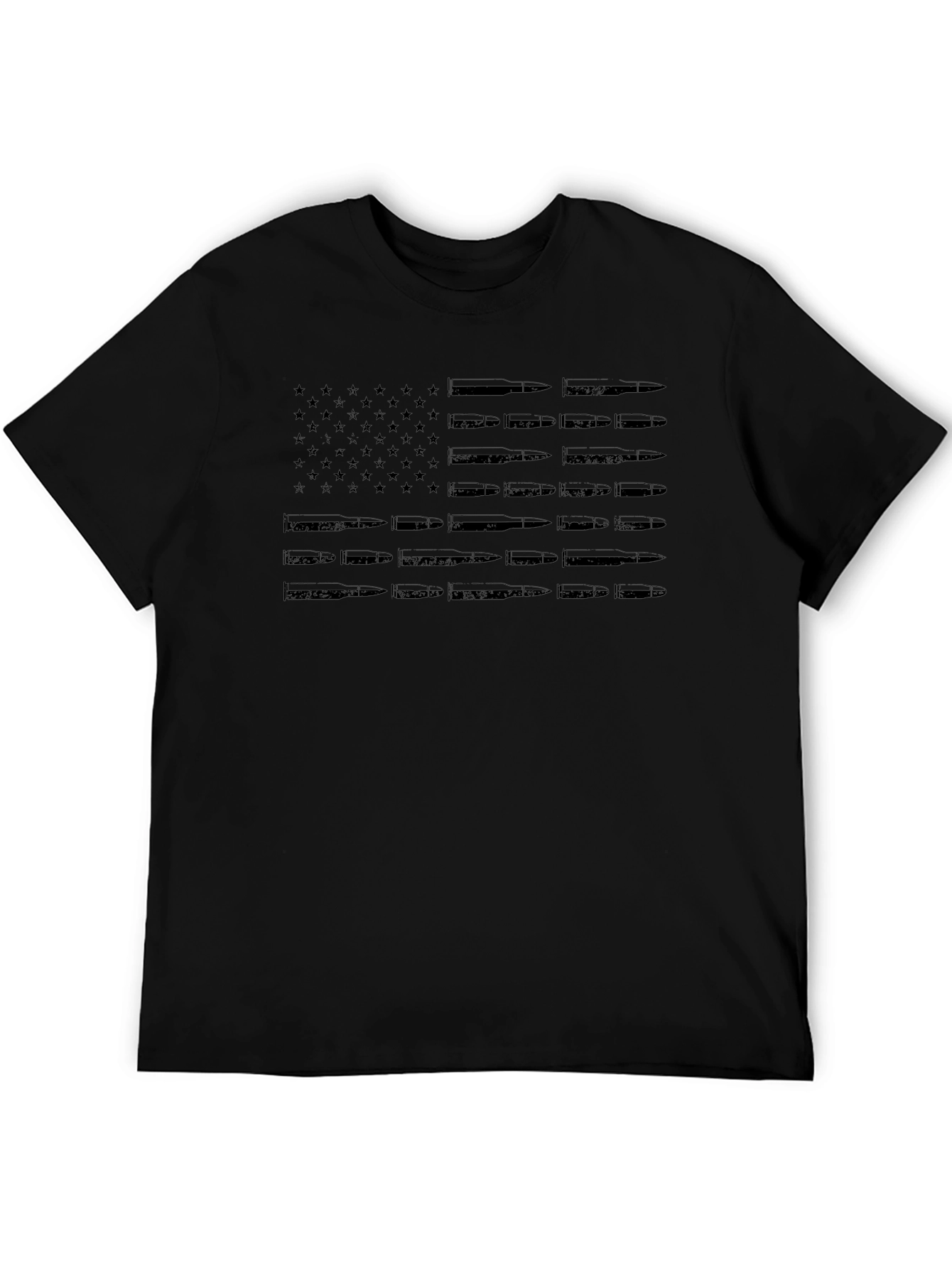 Bullet Flag T-Shirt - Patriotic Style