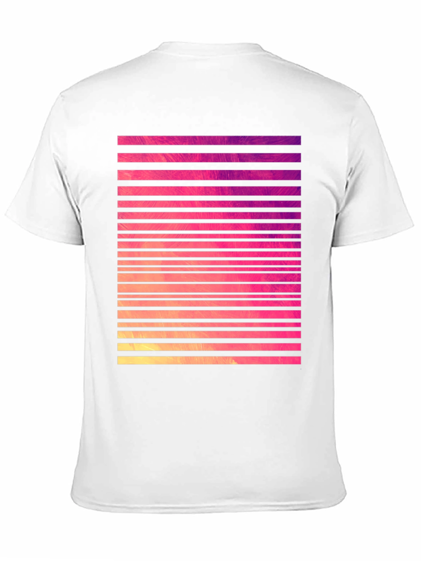 Retro Striped Graphic Tee