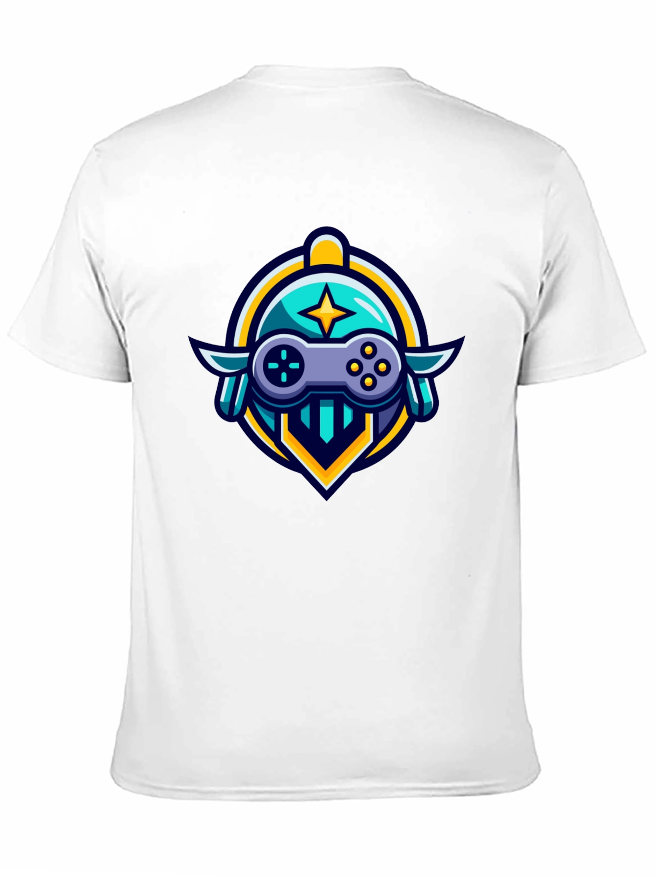 Gamer Knight T-Shirt - Controller Warrior