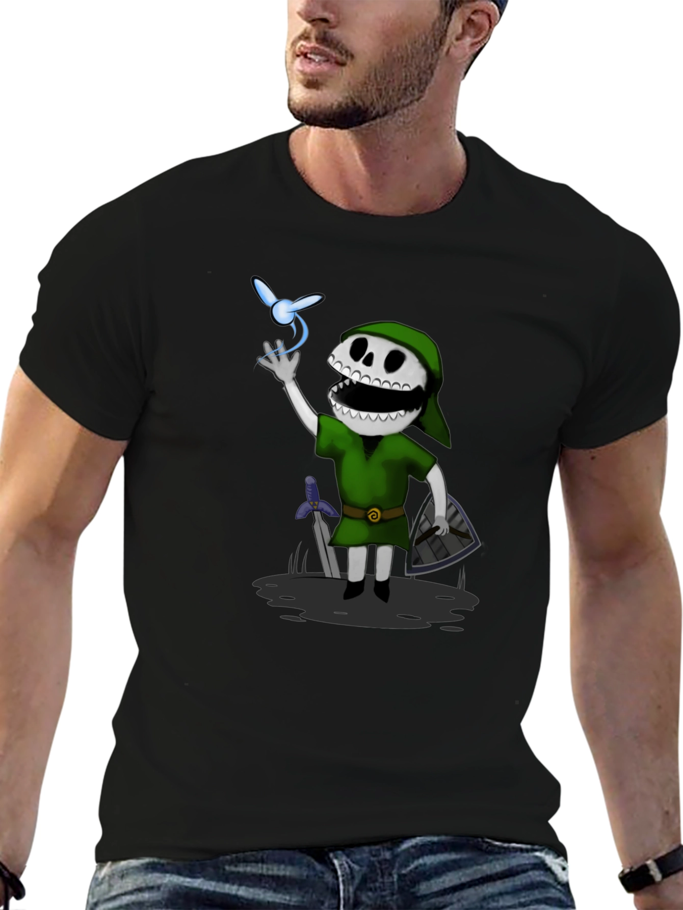 Skull Link T-Shirt - Legend of Zelda