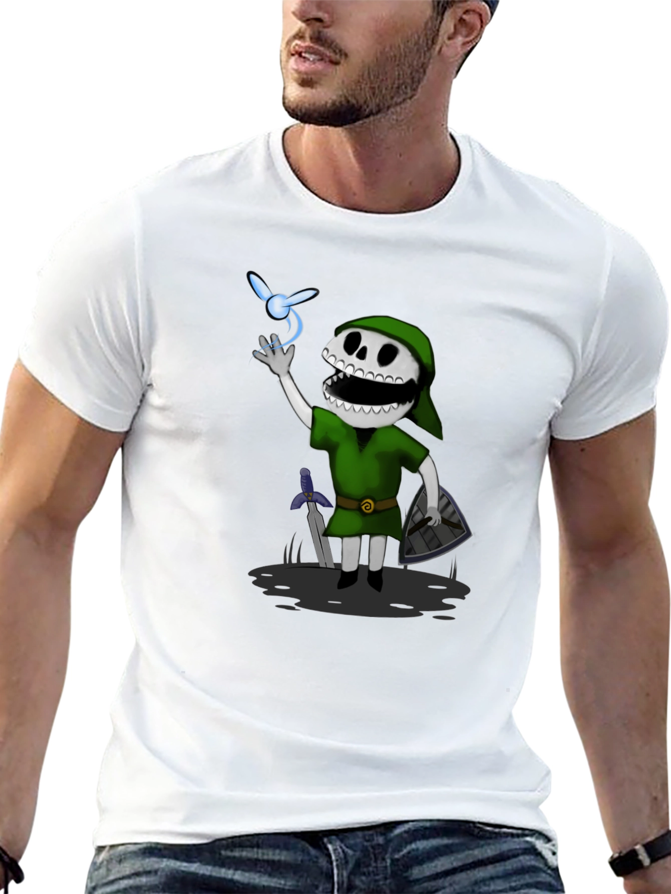 Skull Link T-Shirt - Legend of Zelda