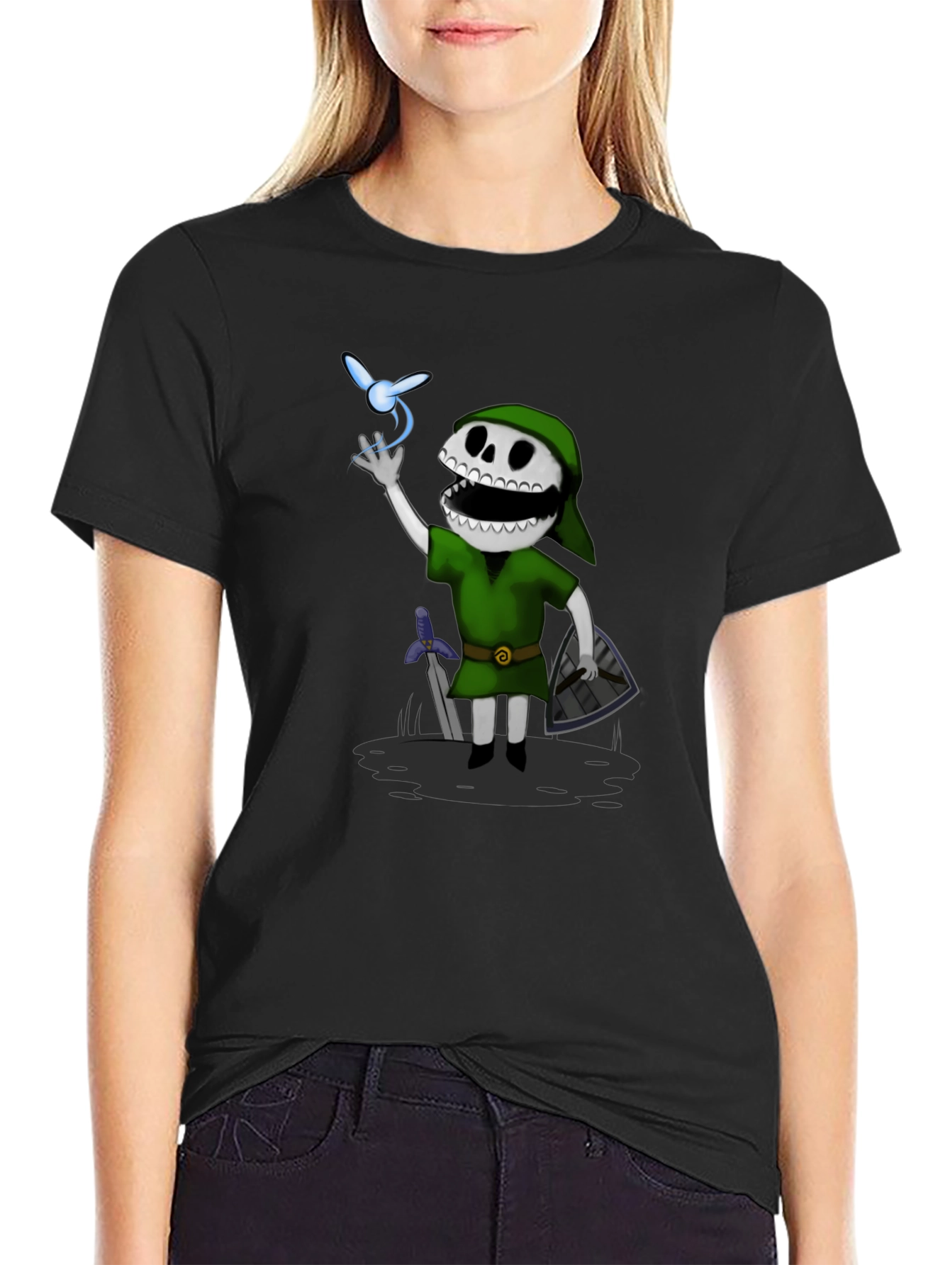 Skull Link T-Shirt - Legend of Zelda