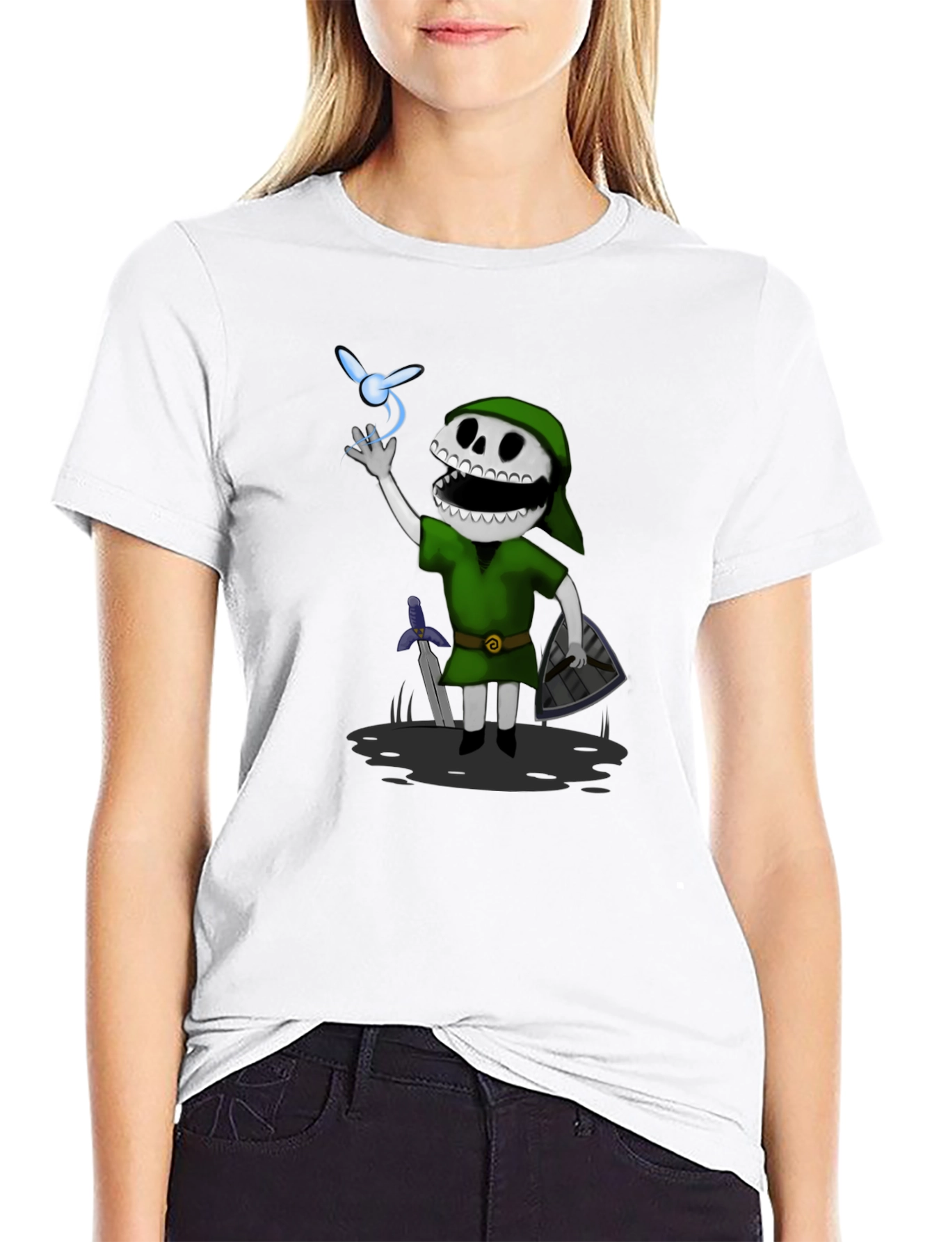 Skull Link T-Shirt - Legend of Zelda