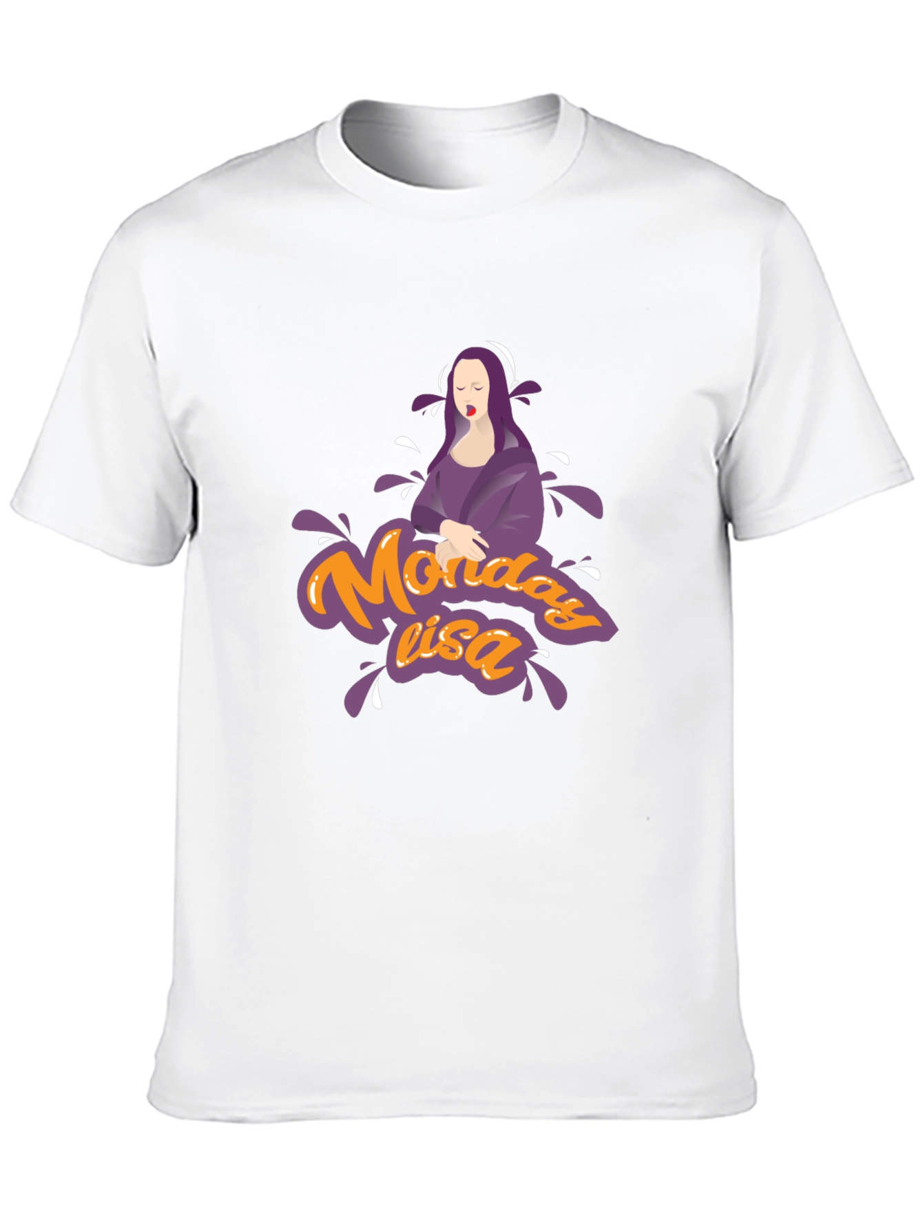 Monday Lisa Graphic Tee - Unique Design T-Shirt