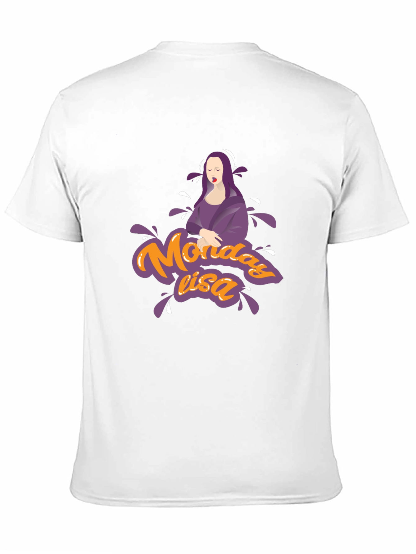 Monday Lisa Graphic Tee - Unique Design T-Shirt