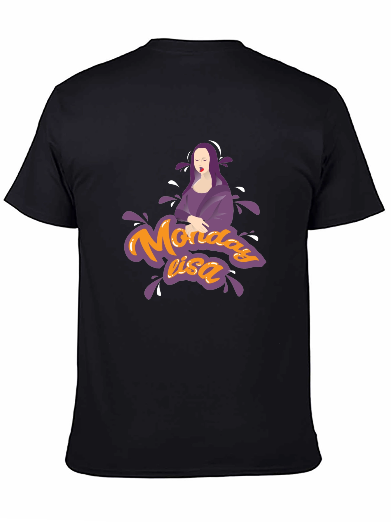 Monday Lisa Graphic Tee - Unique Design T-Shirt