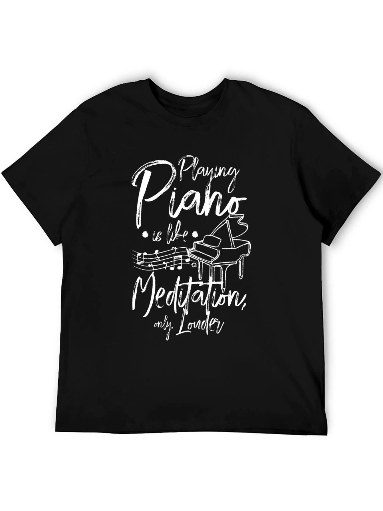 Piano Meditation Graphic Tee