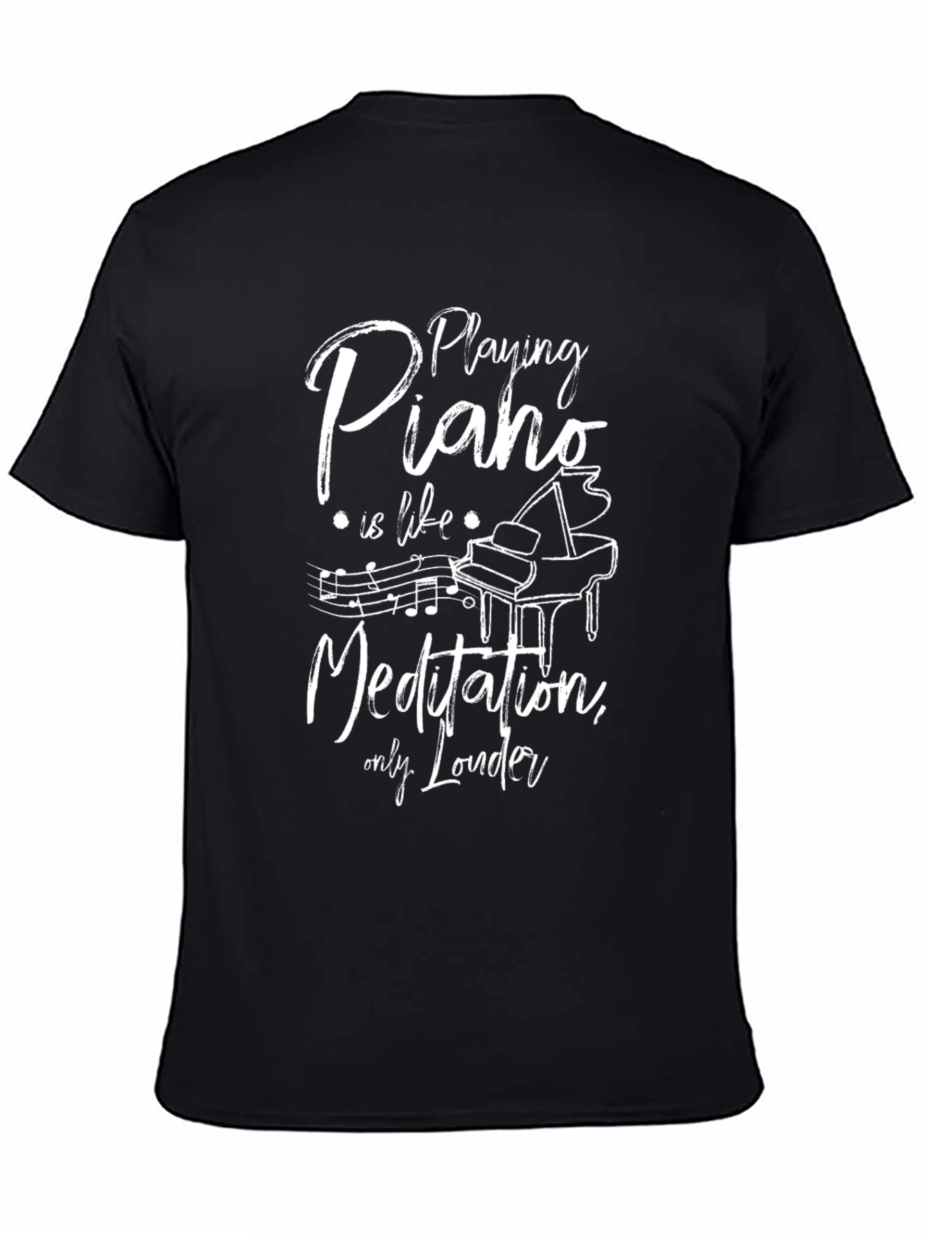 Piano Meditation Graphic Tee