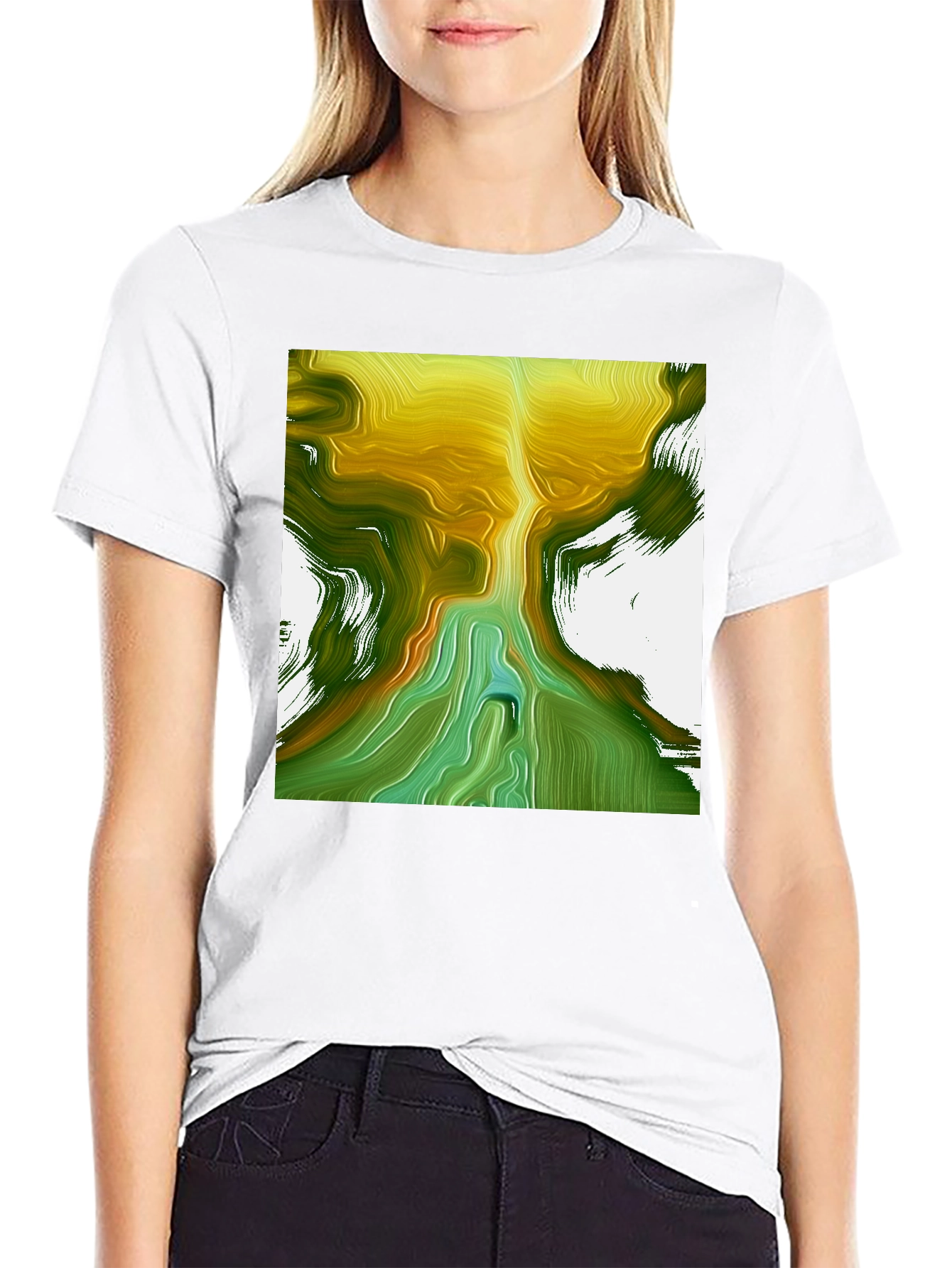 Abstract Art T-Shirt - Unique Design