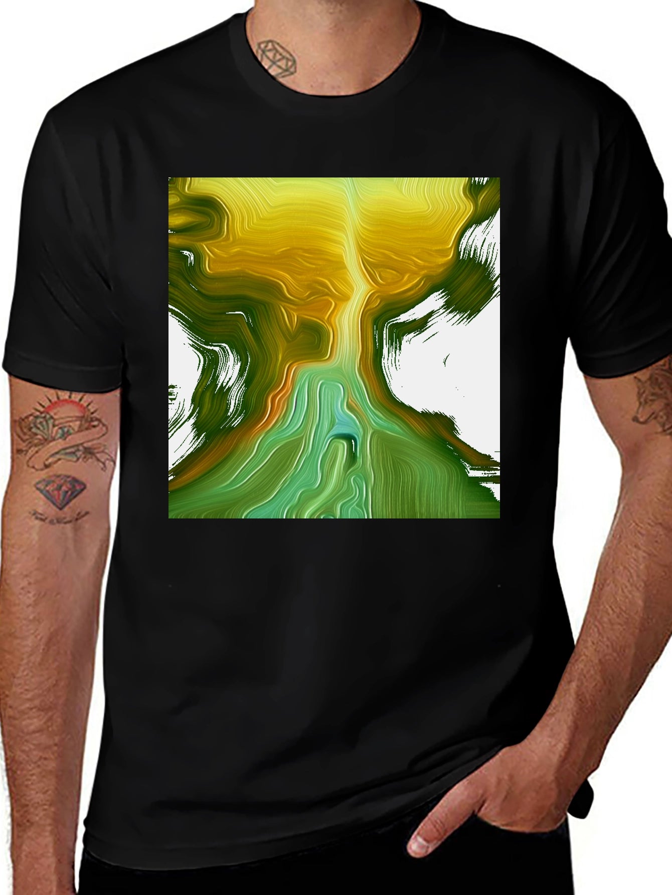Abstract Art T-Shirt - Unique Design