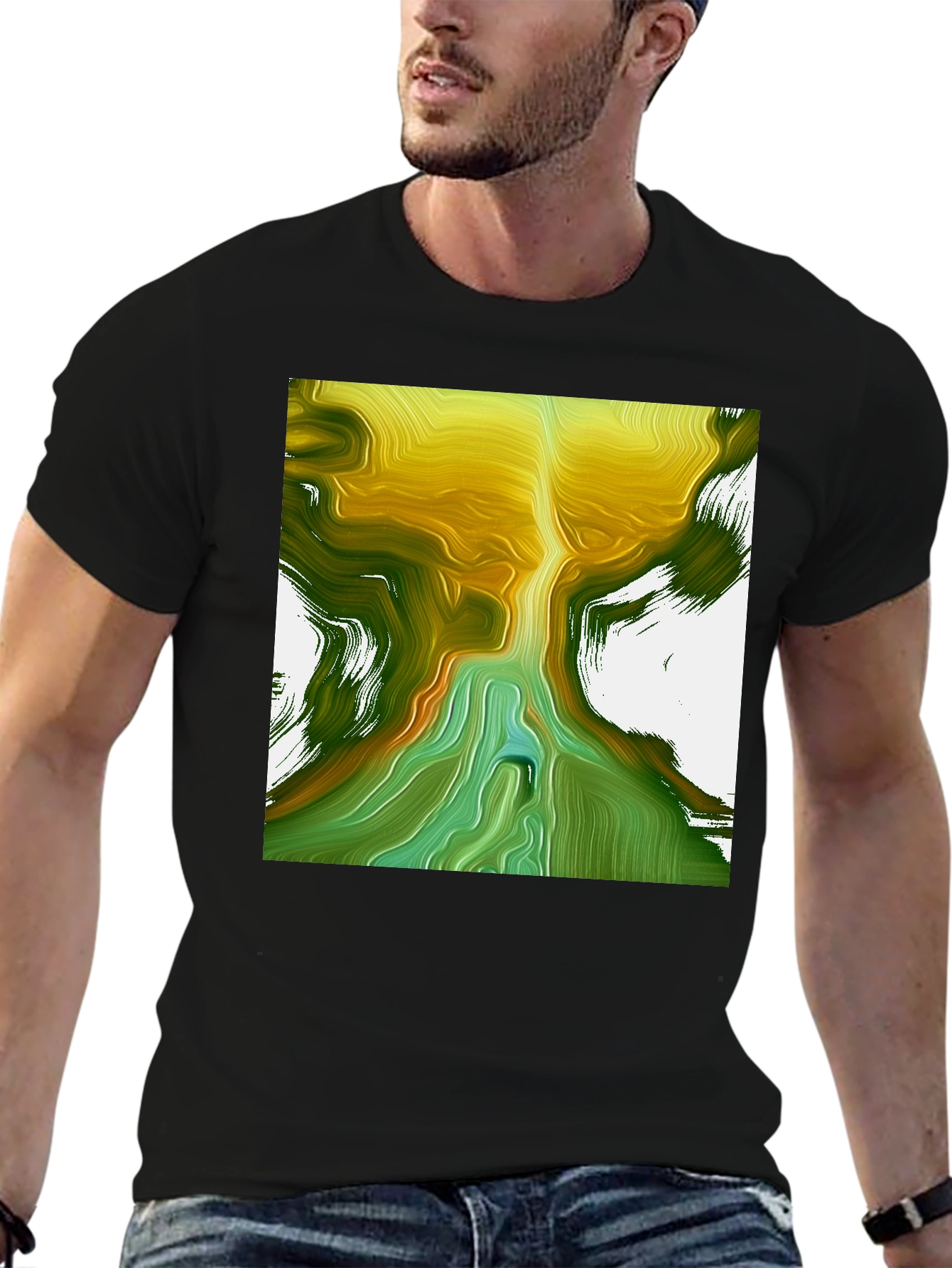 Abstract Art T-Shirt - Unique Design