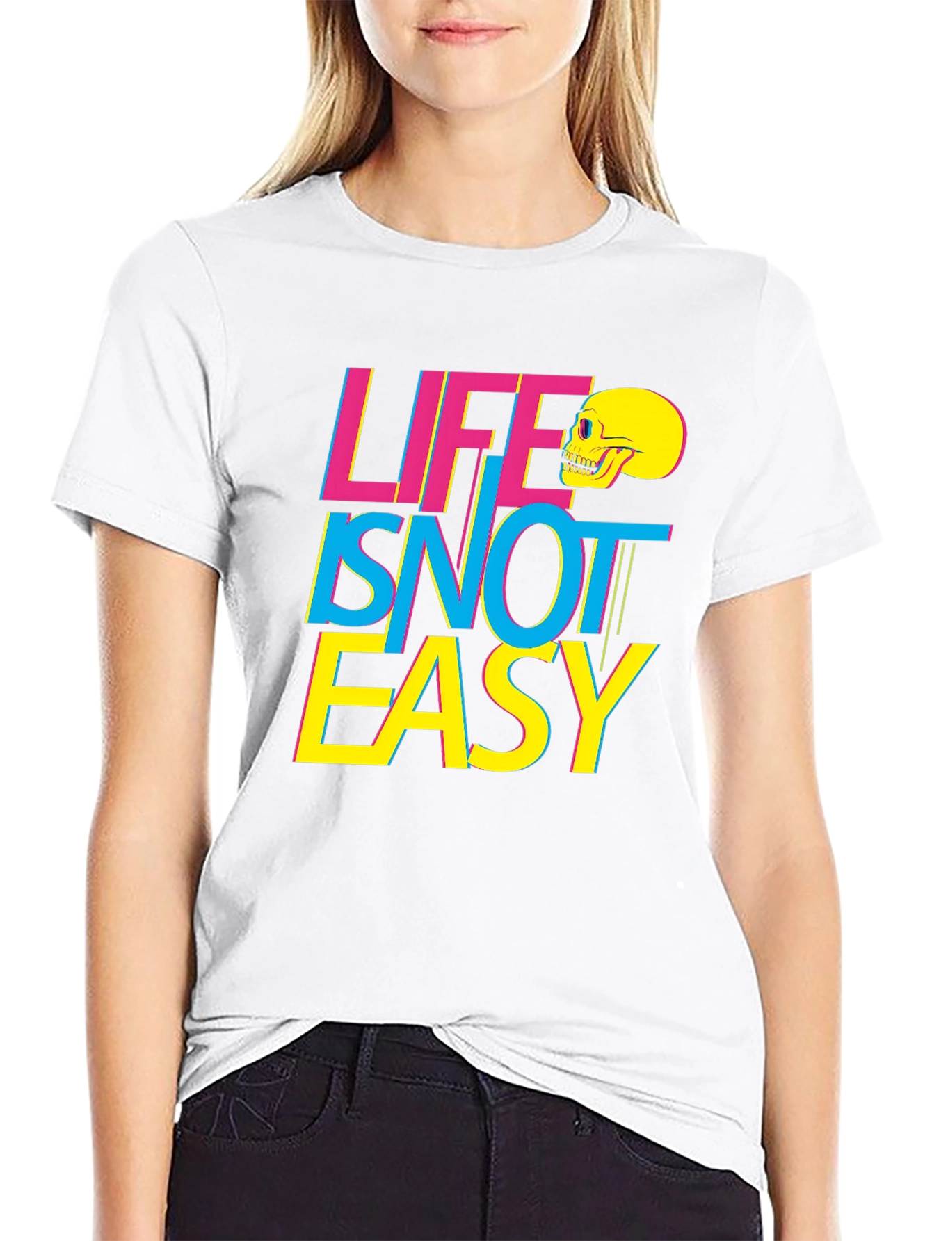 Life Isnt Easy T-Shirt Graphic Tee
