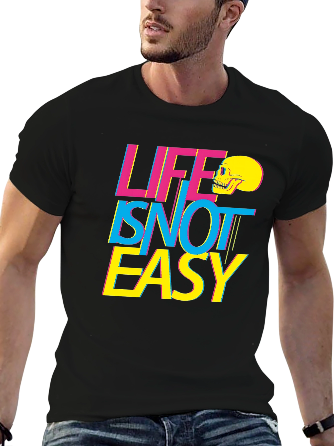 Life Isnt Easy T-Shirt Graphic Tee