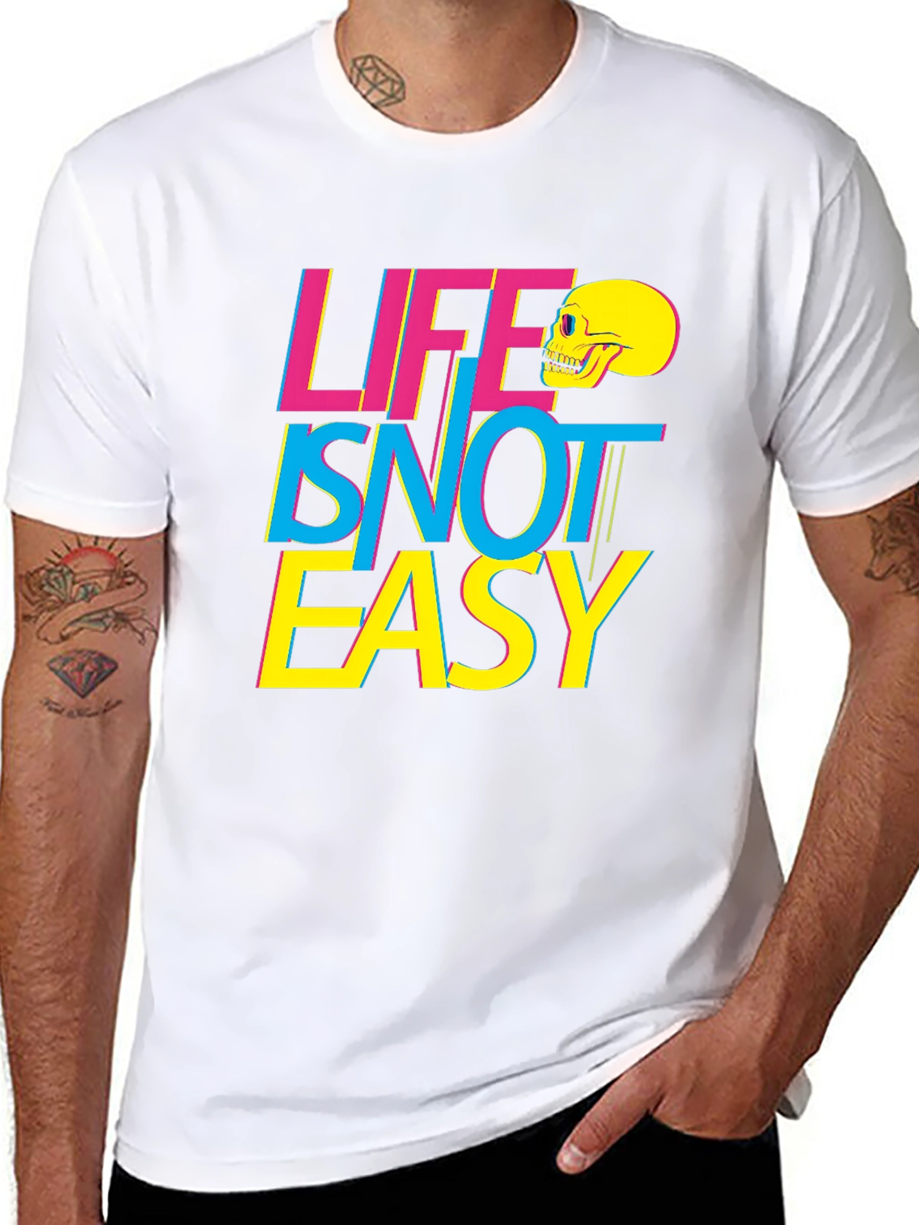 Life Isnt Easy T-Shirt Graphic Tee