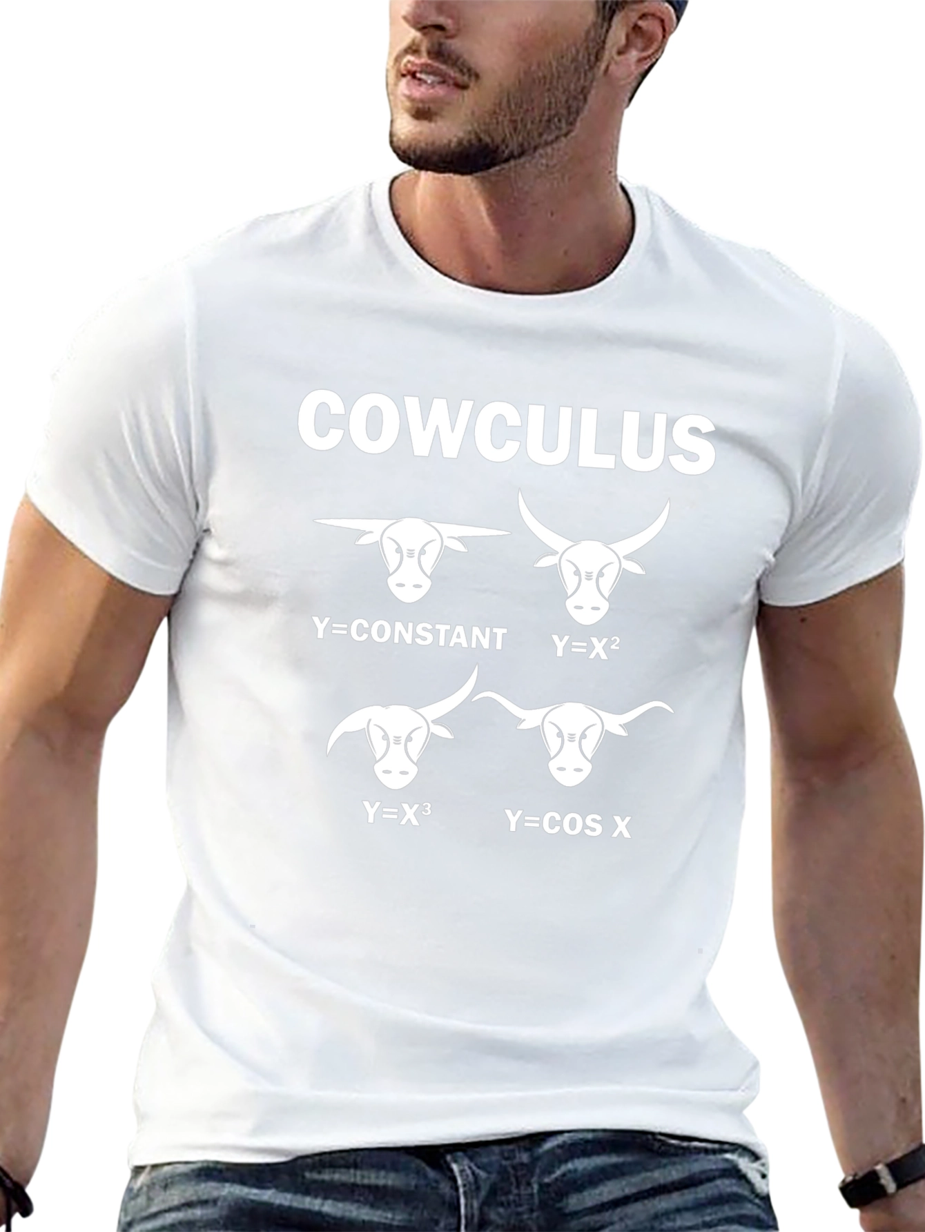 Cowculus T-Shirt: Math & Moo Humor