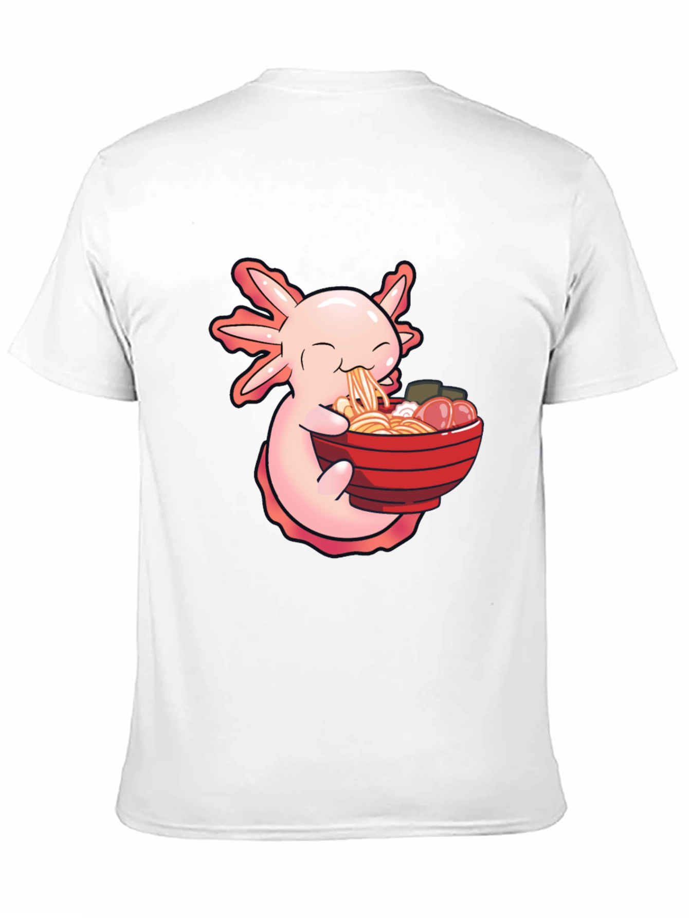 Axolotl Ramen Black T-Shirt