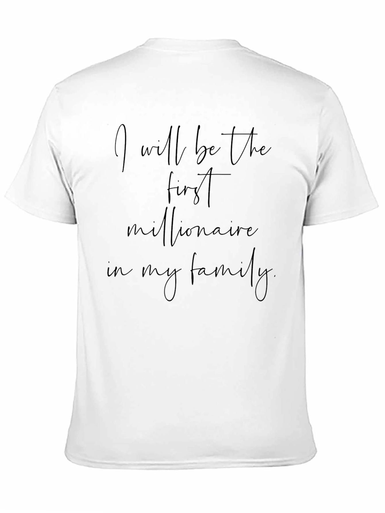 Millionaire Family Black Tee