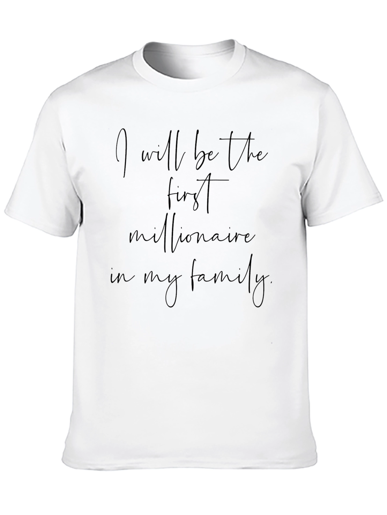 Millionaire Family Black Tee