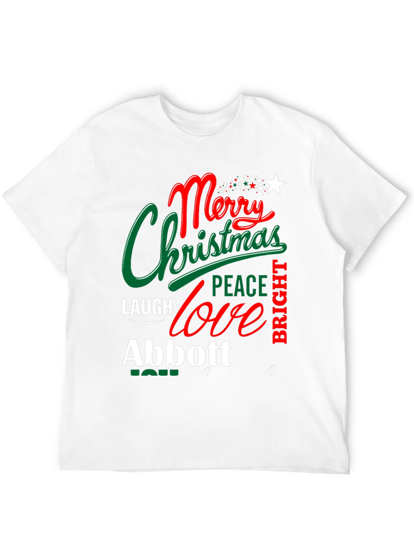 Merry Christmas Abbott Graphic T-Shirt