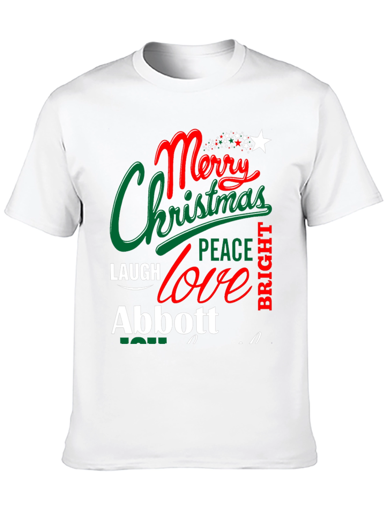 Merry Christmas Abbott Graphic T-Shirt