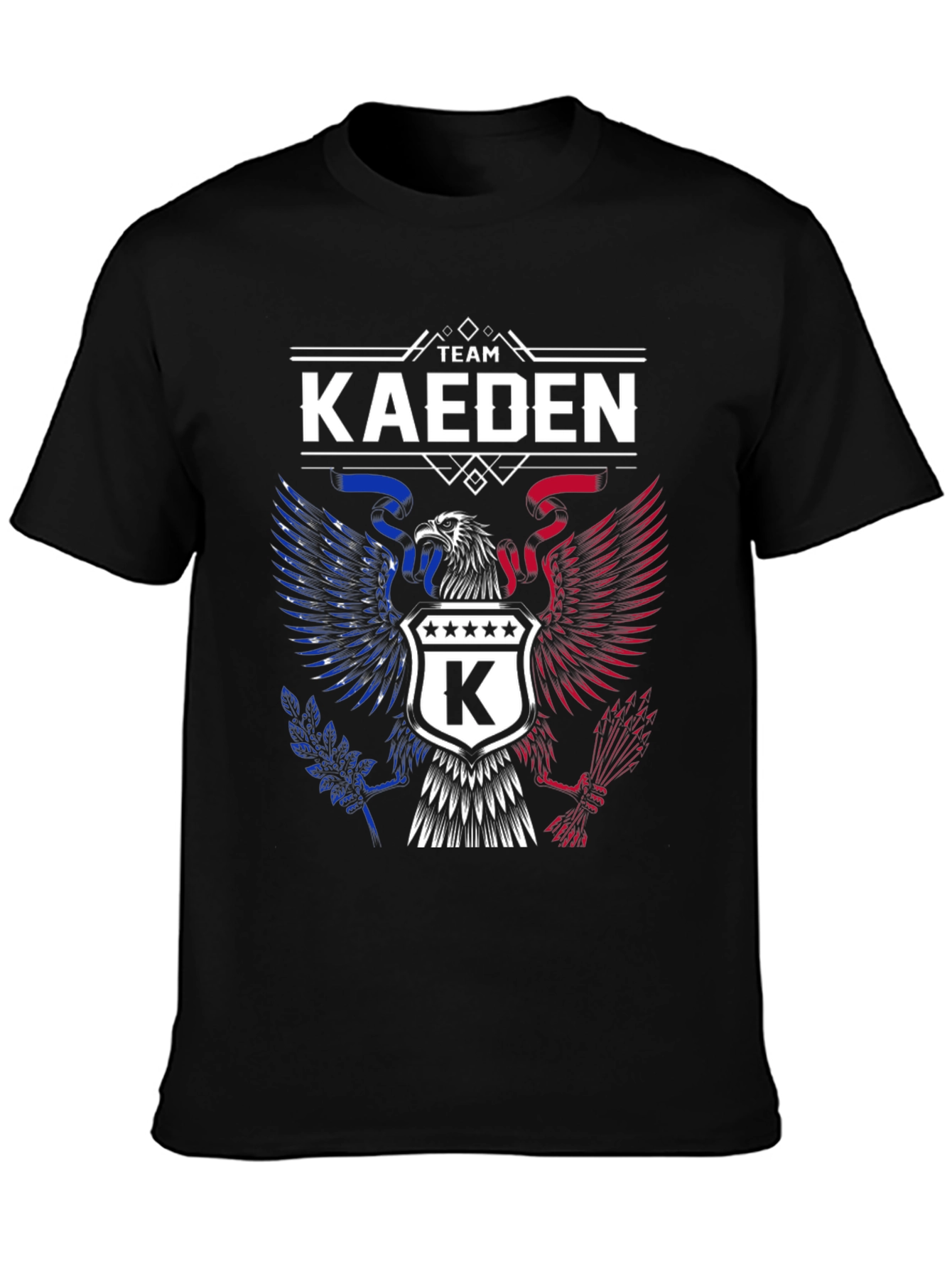 Team Kaeden Patriotic Eagle T-Shirt