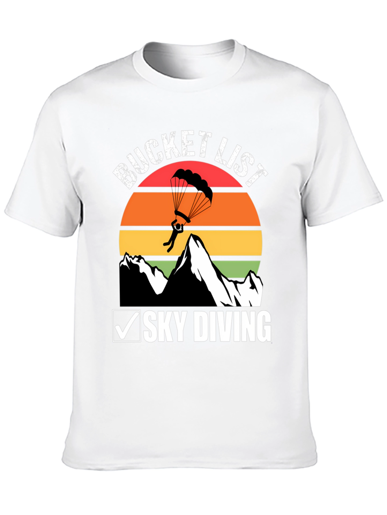 Skydiving Bucket List T-Shirt